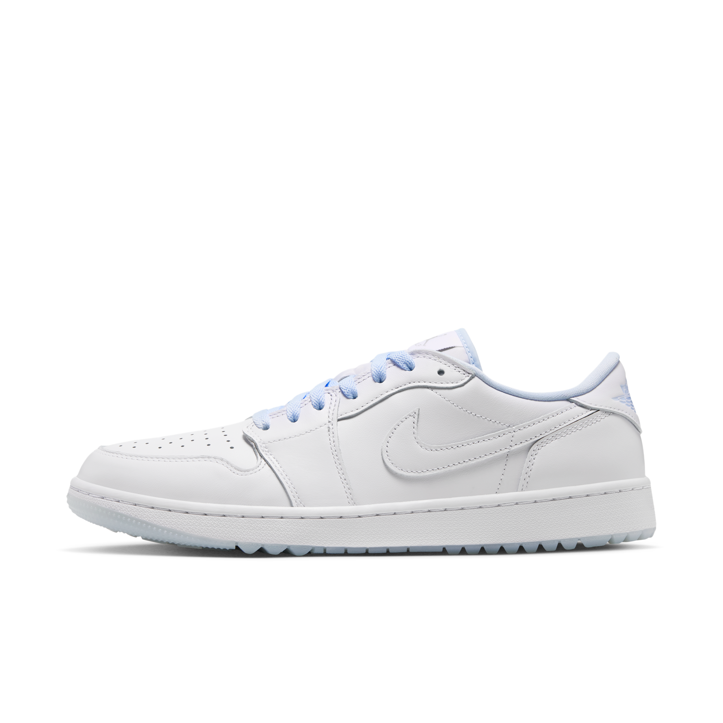 Men's Air Jordan 1 Low G Golf Shoes in White | DD9315-122