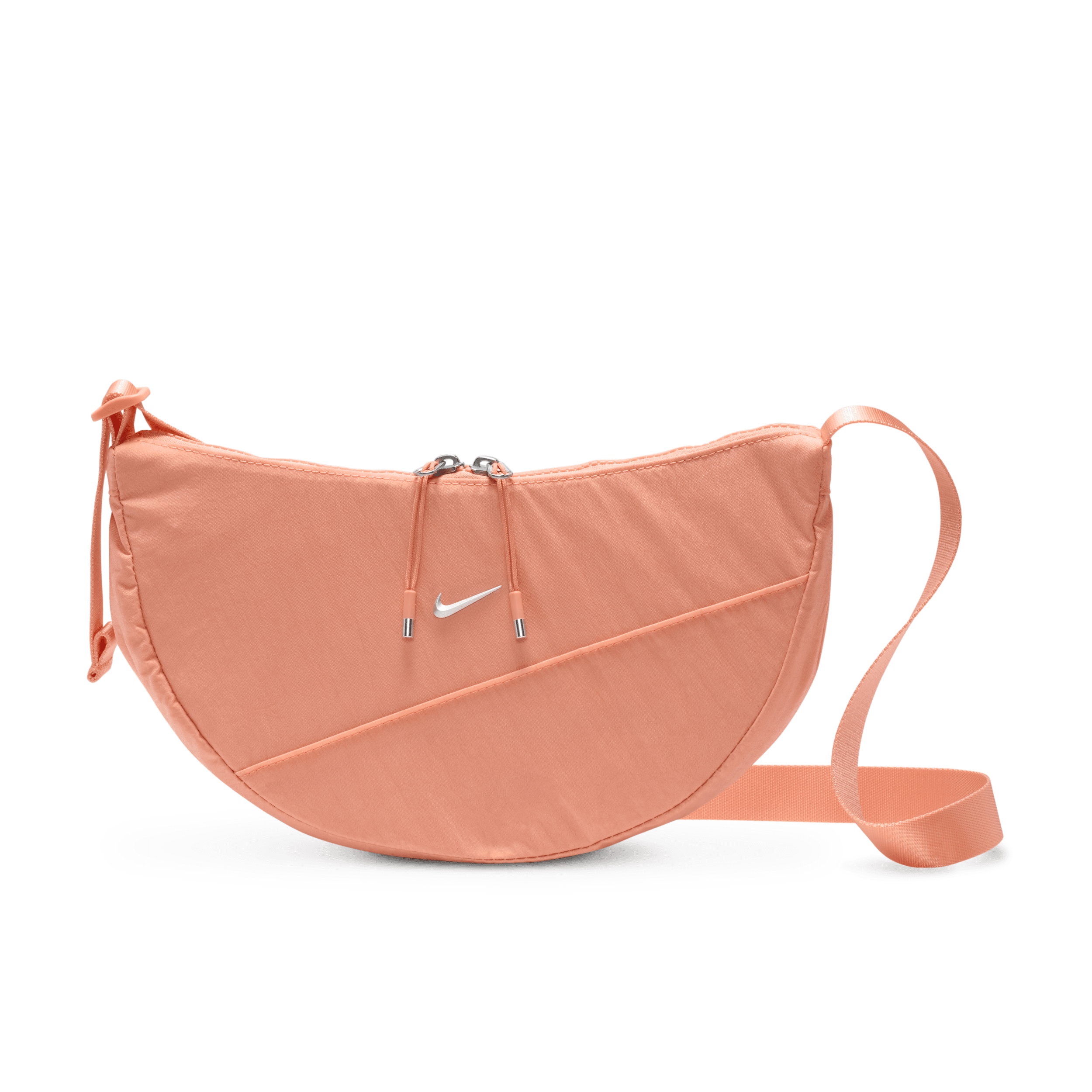 Nike Unisex Aura Crescent Crossbody Bag (4l) In Orange