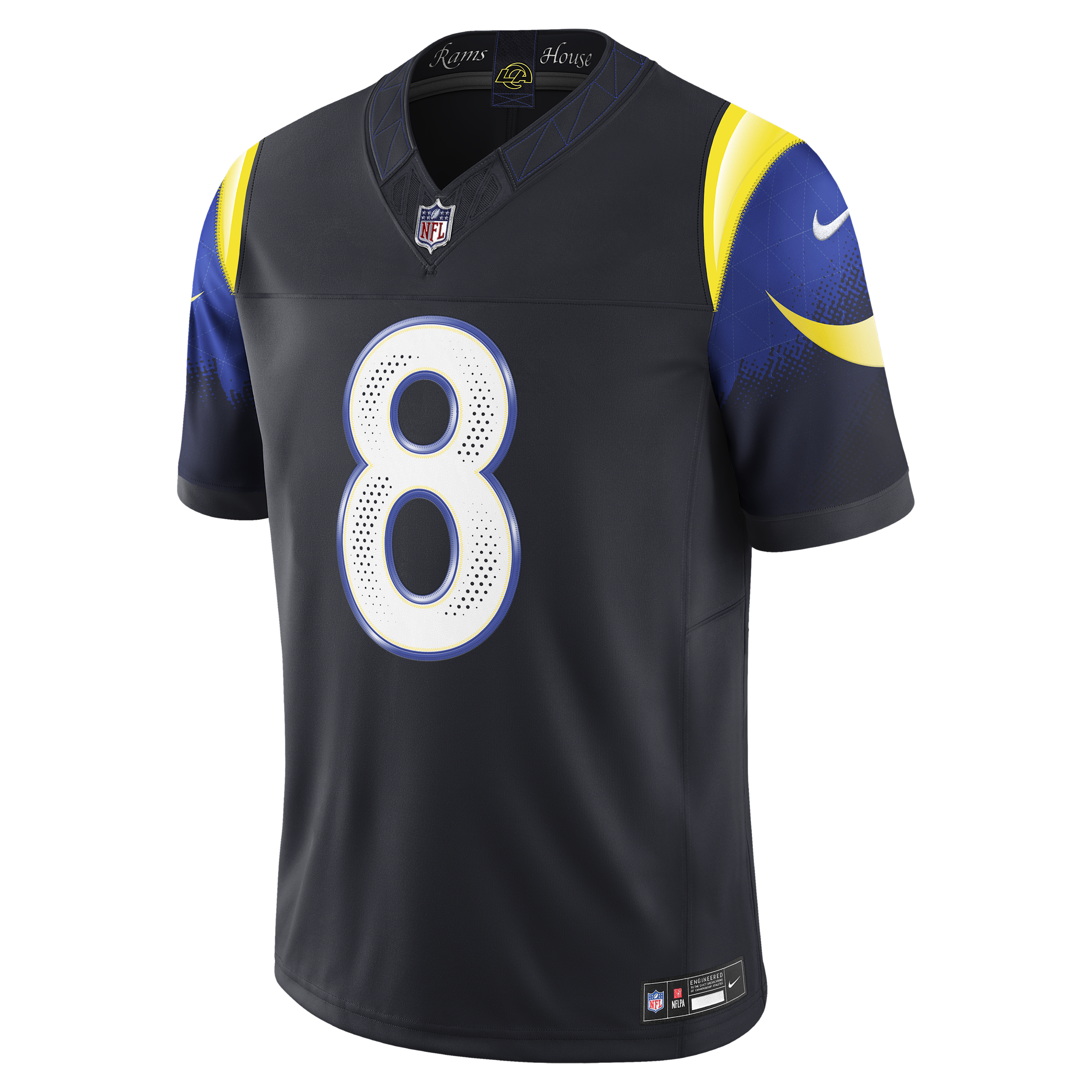 Nike Jared Verse Los Angeles Rams Rivalries Collection  Men's Dri-fit Nfl Limited Jersey In Blue