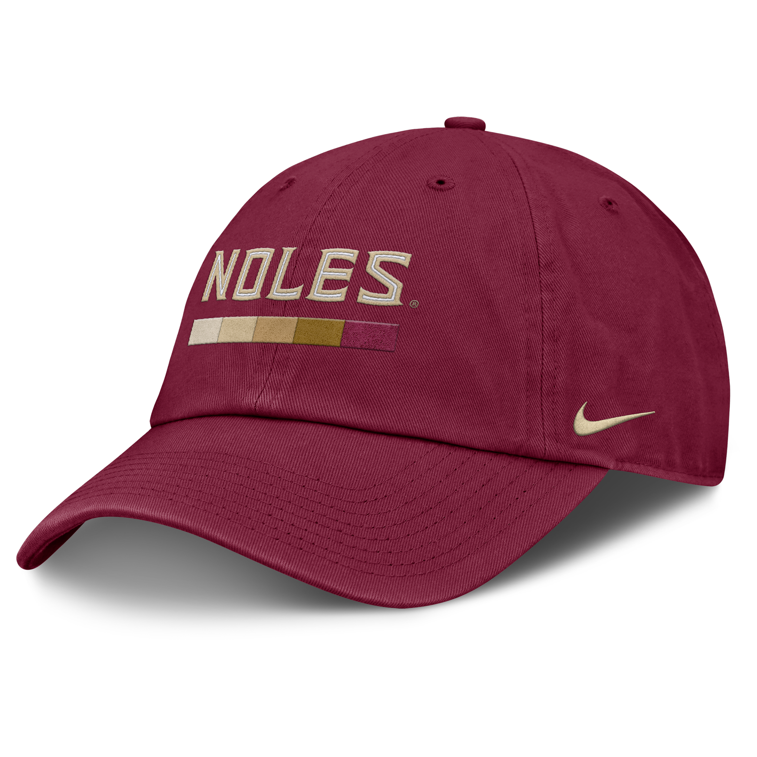 Florida State Primetime Campus Club Nike Men's College Adjustable Hat in Red | NC0169XFTN-2GH