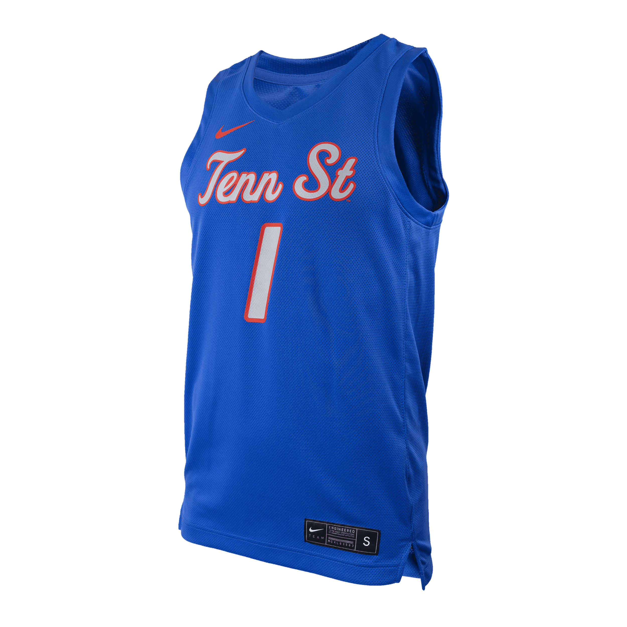 Nike Tennessee State  Men's College Basketball Jersey In Blue