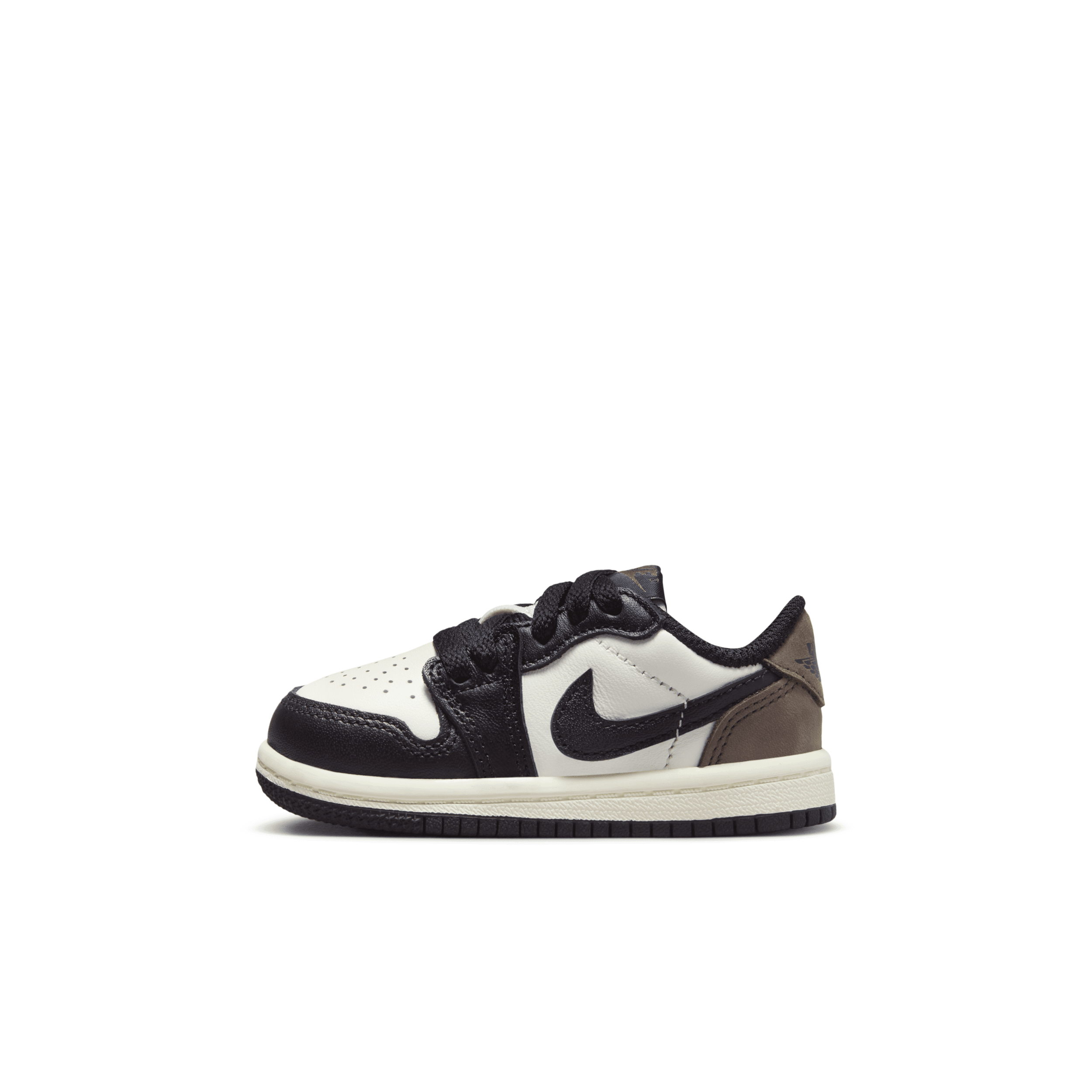 Shop Jordan 1 Retro Low "mocha" Baby/toddler Shoes In White