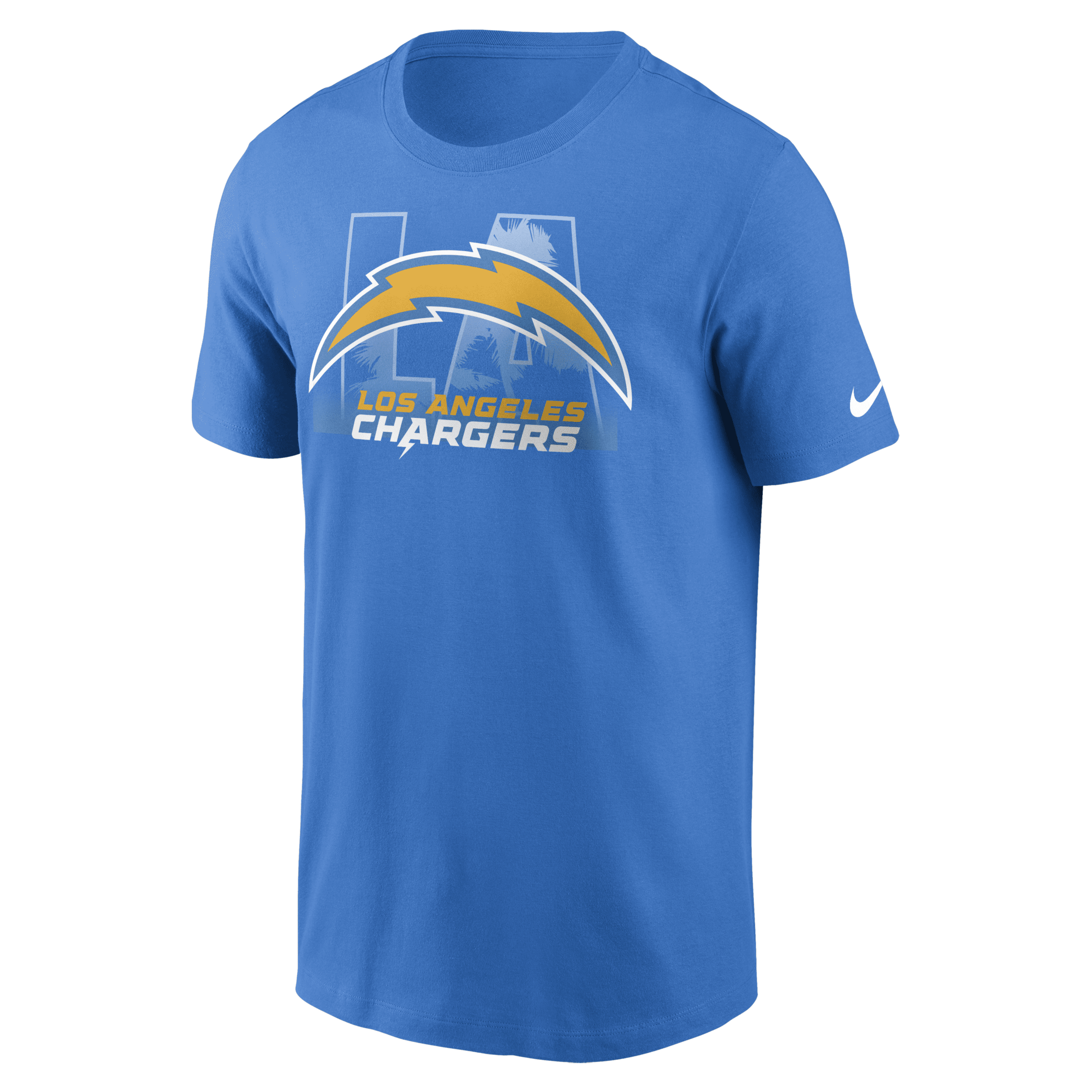 Nike Los Angeles Chargers Local Essential  Men's Nfl T-shirt In Blue