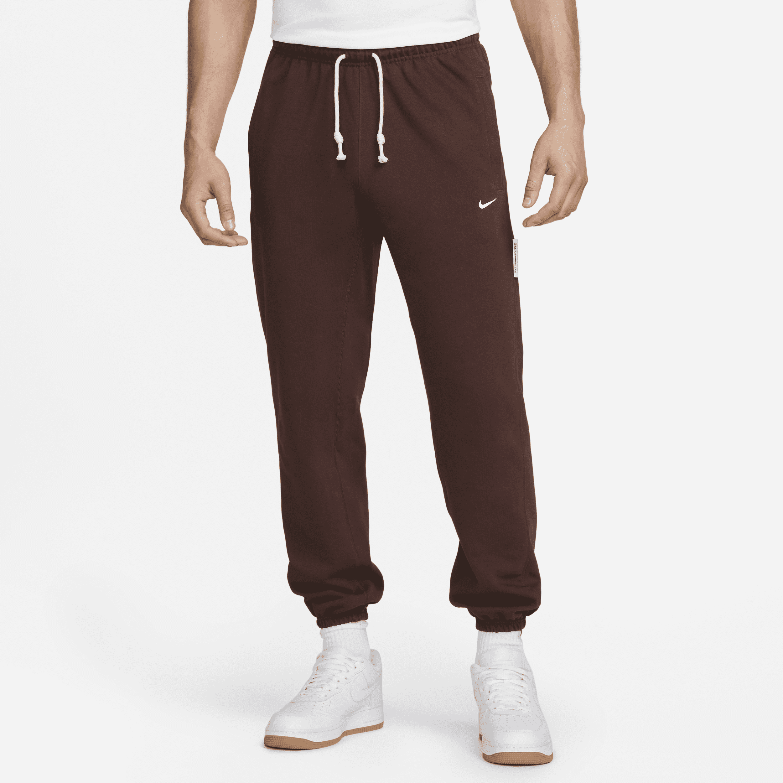 Nike Men's Standard Issue Dri-fit Basketball Pants In Brown