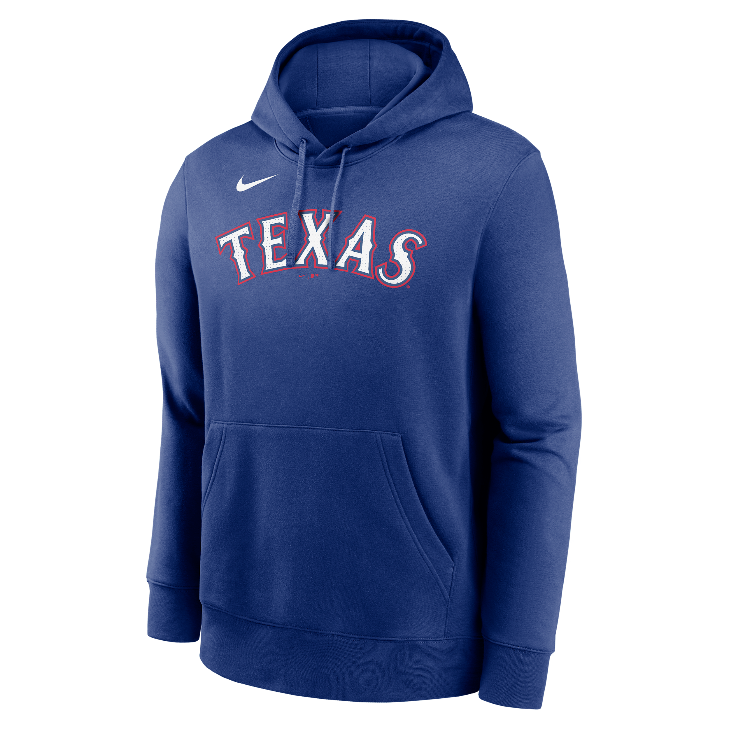 Nike Men's Adolis Garcia Royal Texas Rangers Player Name & Number Club Pullover Hoodie In Blue
