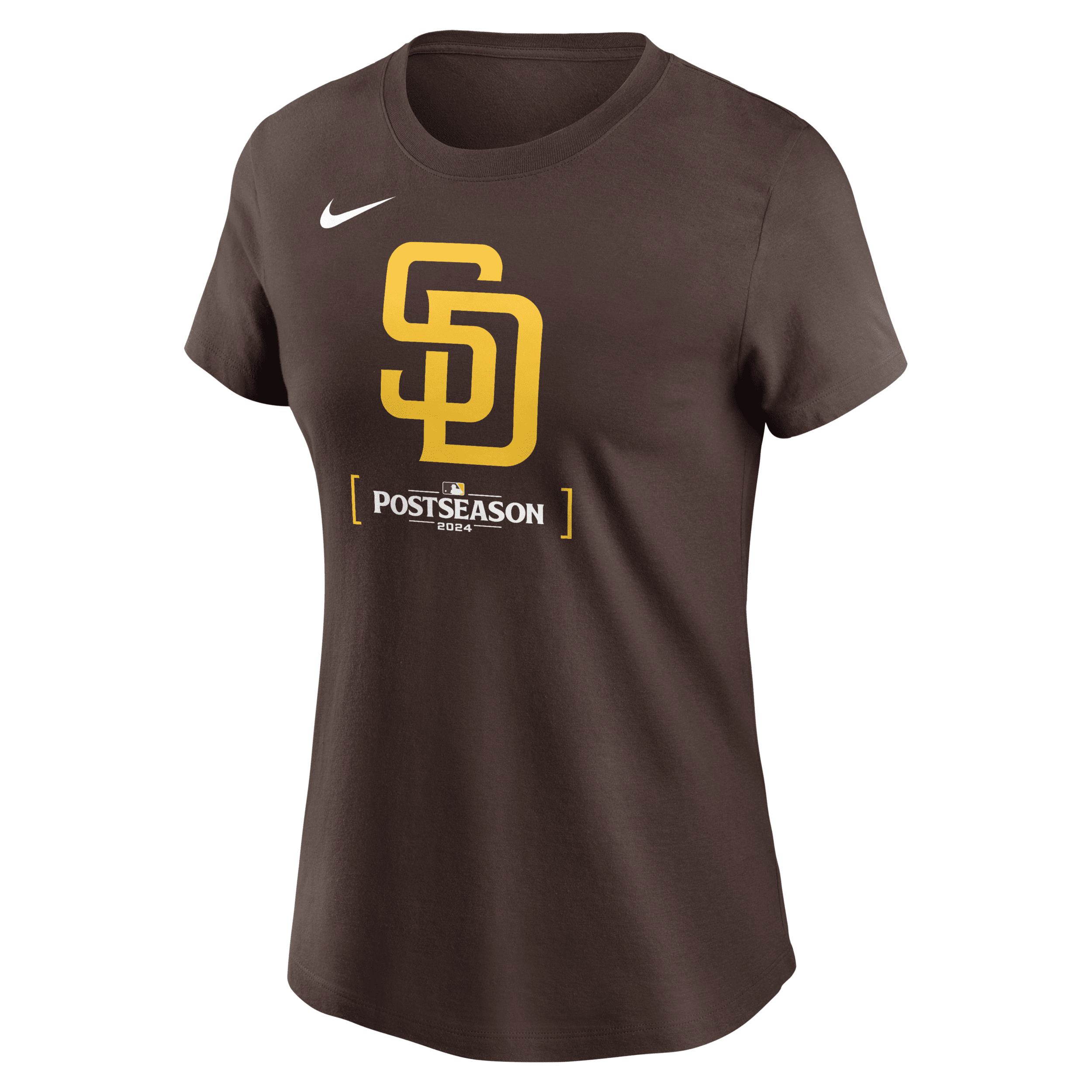 Nike San Diego Padres 2024 Postseason Authentic Collection  Women's Mlb T-shirt In Brown