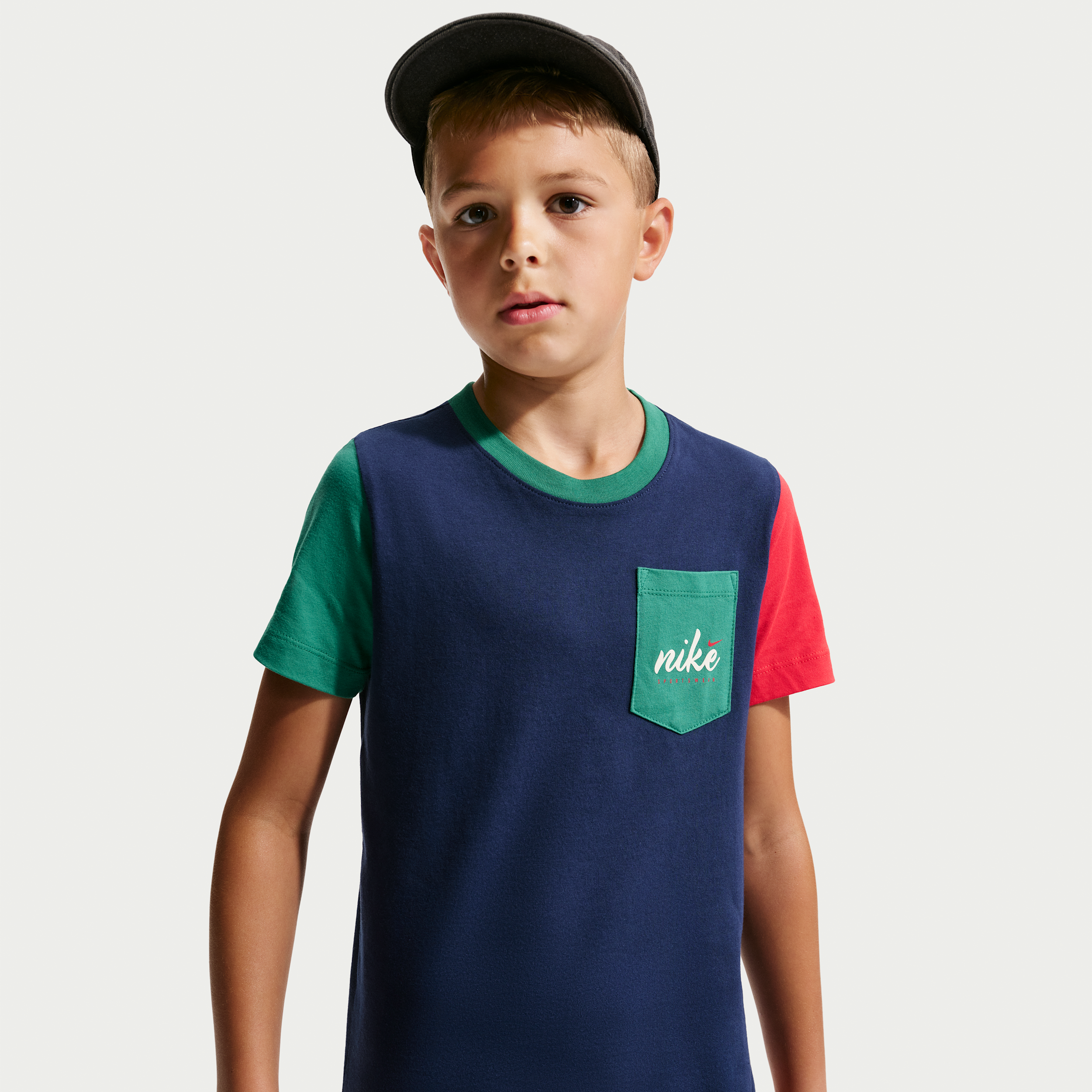 Nike Sportswear Big Kids' T-Shirt in Blue | IV7438-410