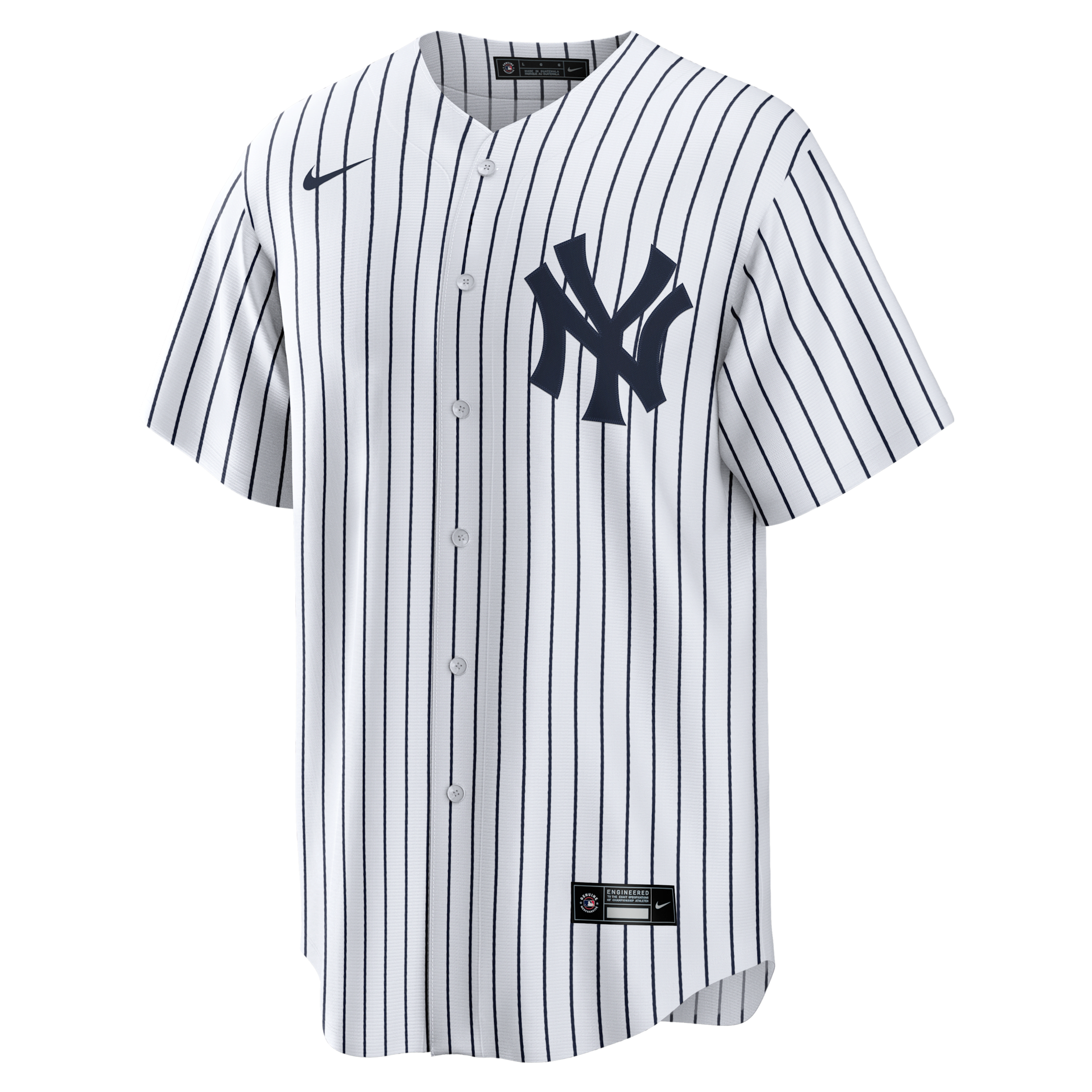 Giancarlo Stanton New York Yankees Nike Men's MLB Replica Jersey in White | T770NKWHNK7-X3P