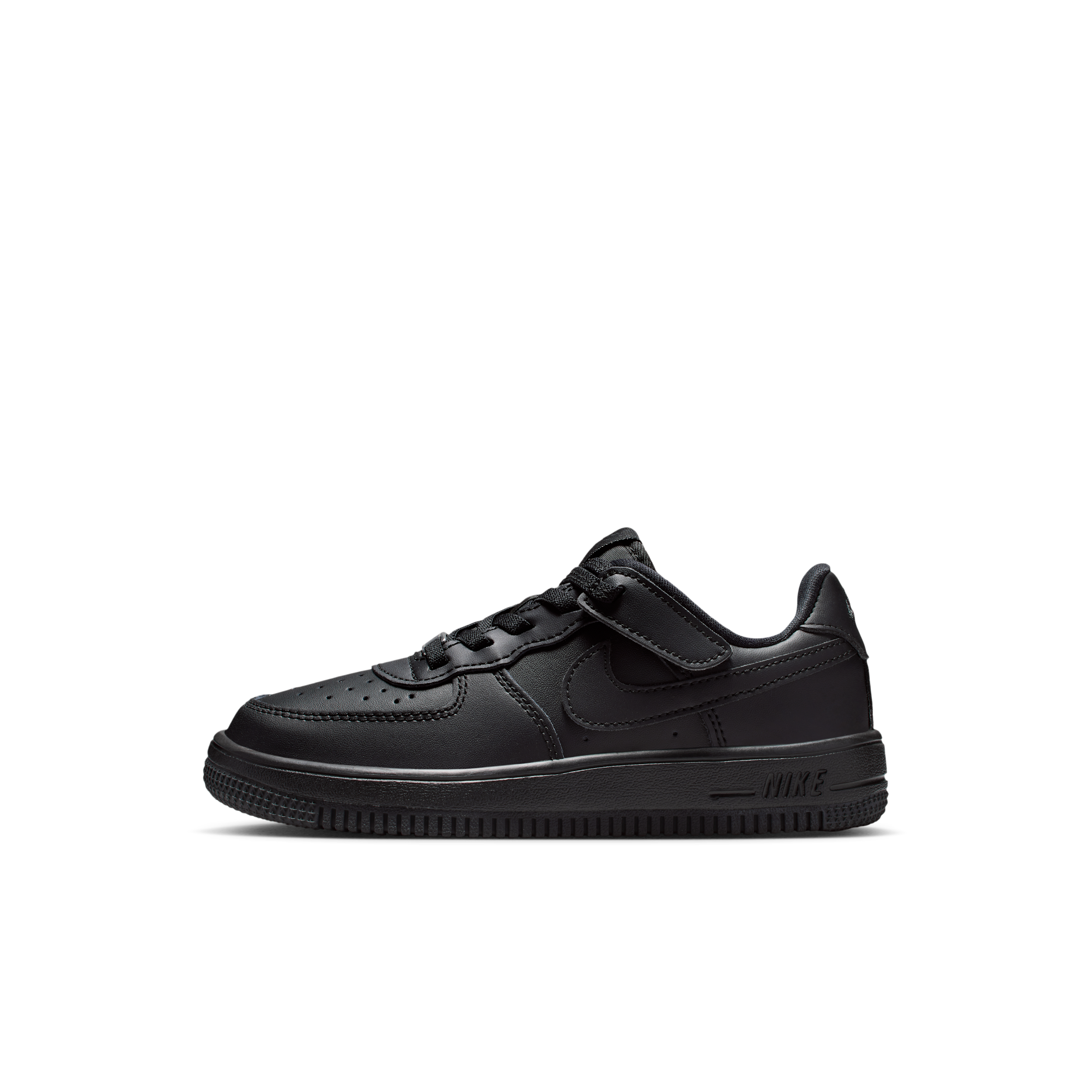 Nike Force 1 Low Easyon Little Kids' Shoes In Black