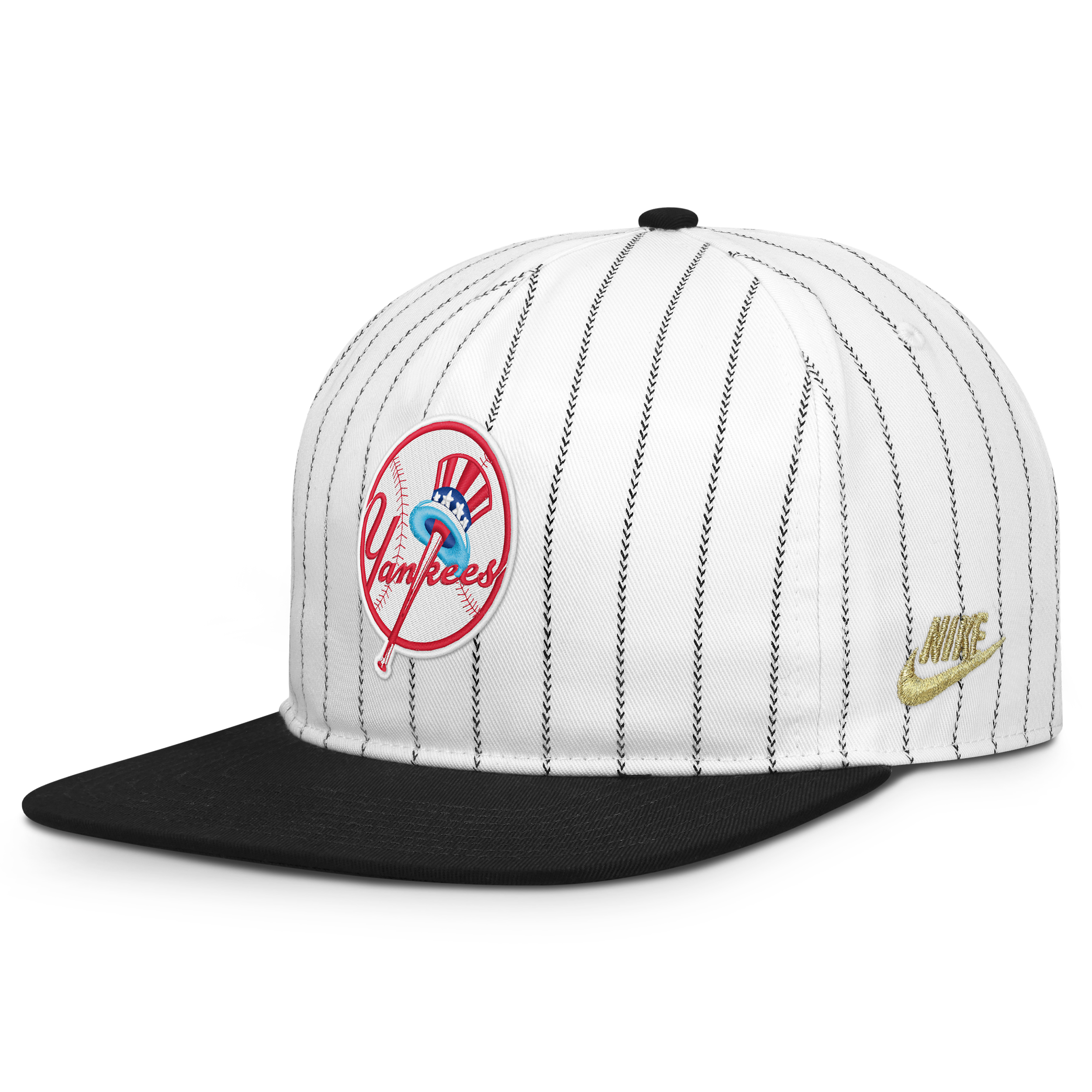 New York Yankees Pro Nike Men's MLB Adjustable Hat in White | NB57064NNYY-JFJ