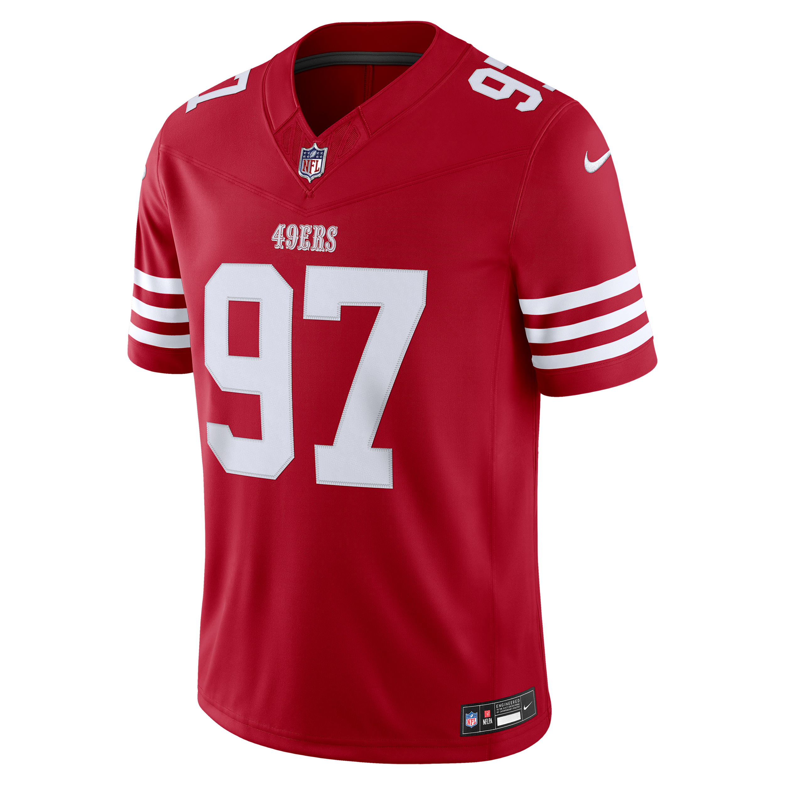 Nick Bosa San Francisco 49ers Nike Men's Dri-FIT NFL Stitched Limited Jersey in Red | 37NMSALH9BF-YF2