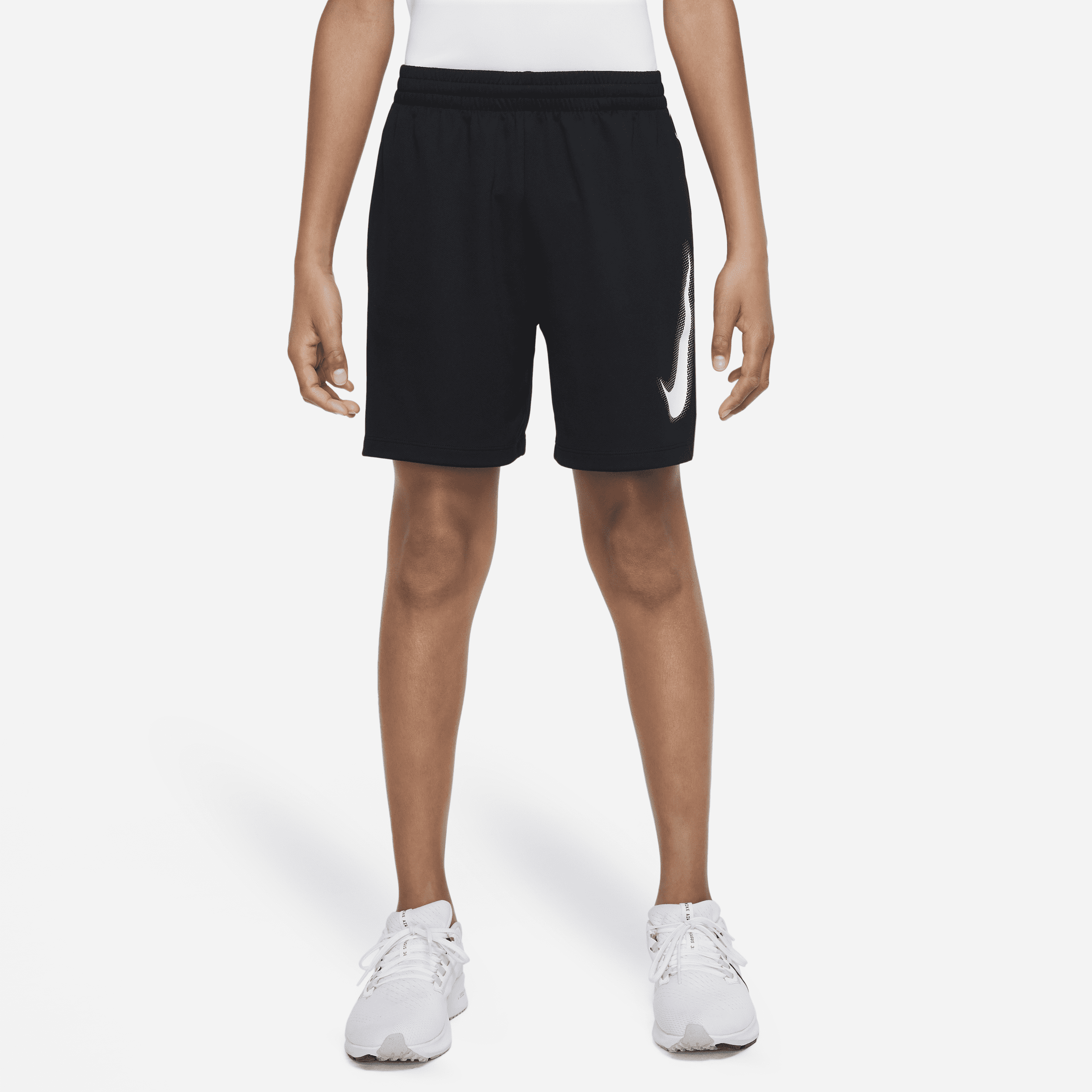 NIKE MULTI BIG KIDS' (BOYS') DRI-FIT GRAPHIC TRAINING SHORTS 1000523295