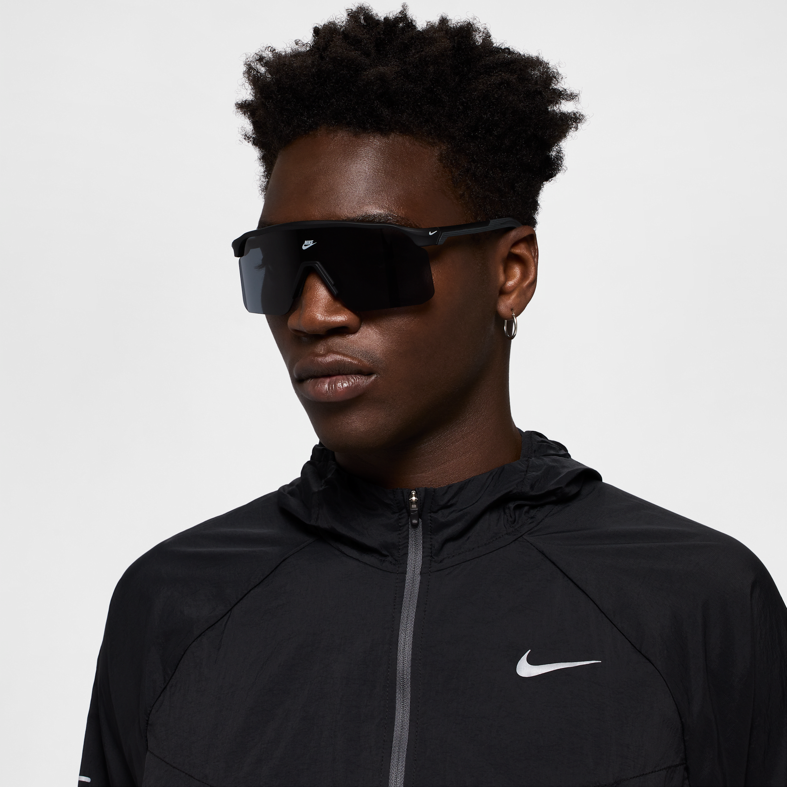 Nike Men's Expedition Shield Sunglasses In Black