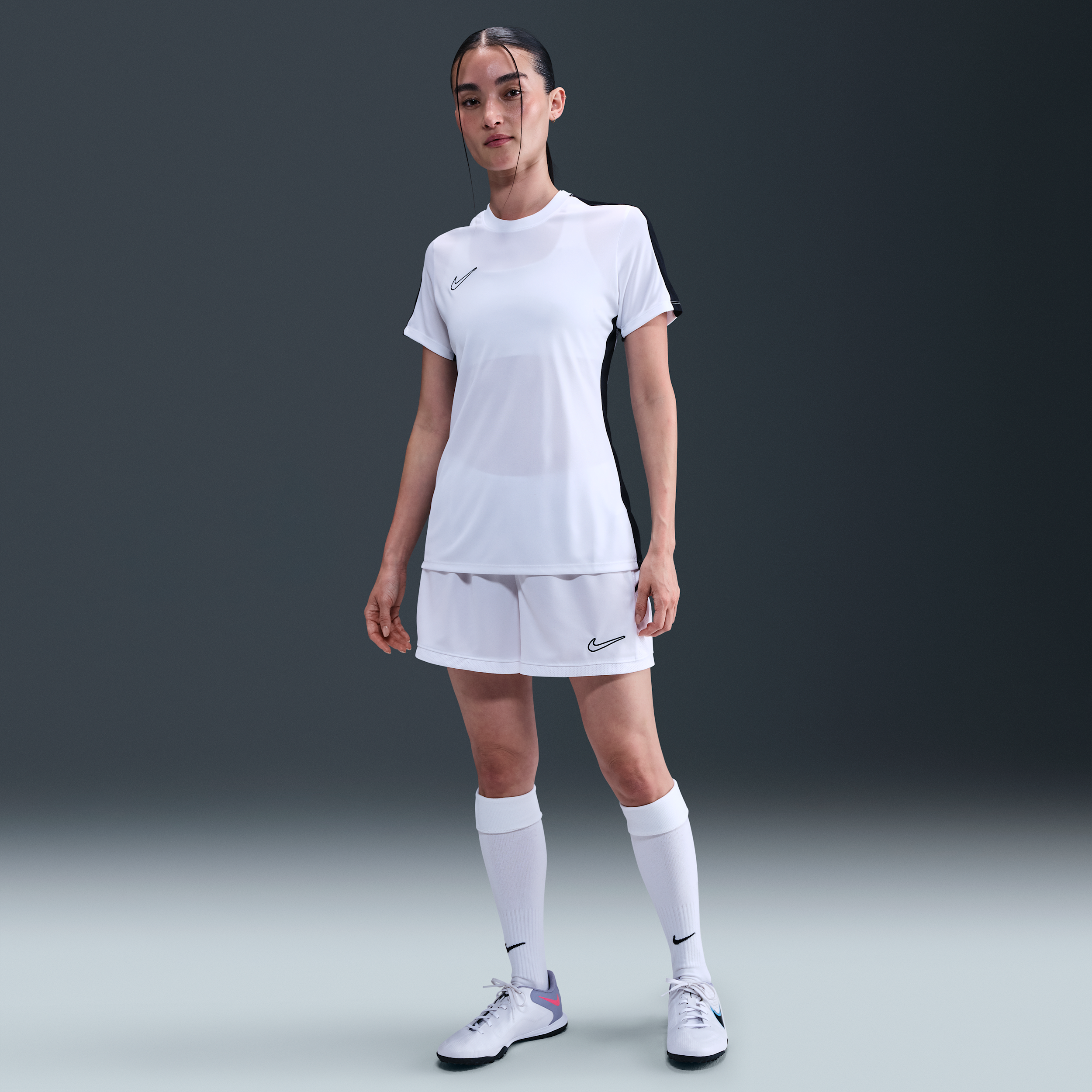 Nike Women's Academy Dri-fit 4" Soccer Shorts In White