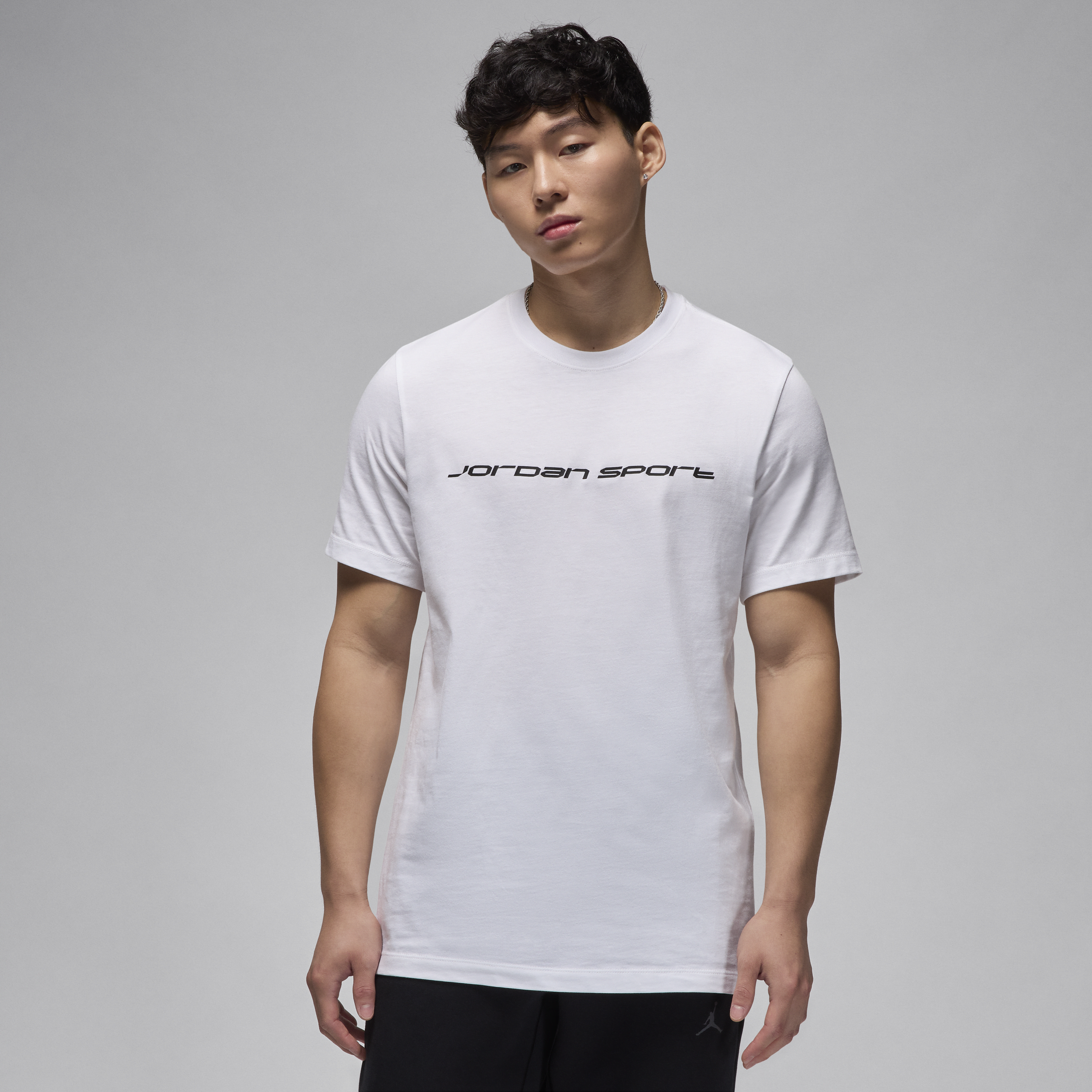 Shop Jordan Men's Sport Dri-fit T-shirt In White