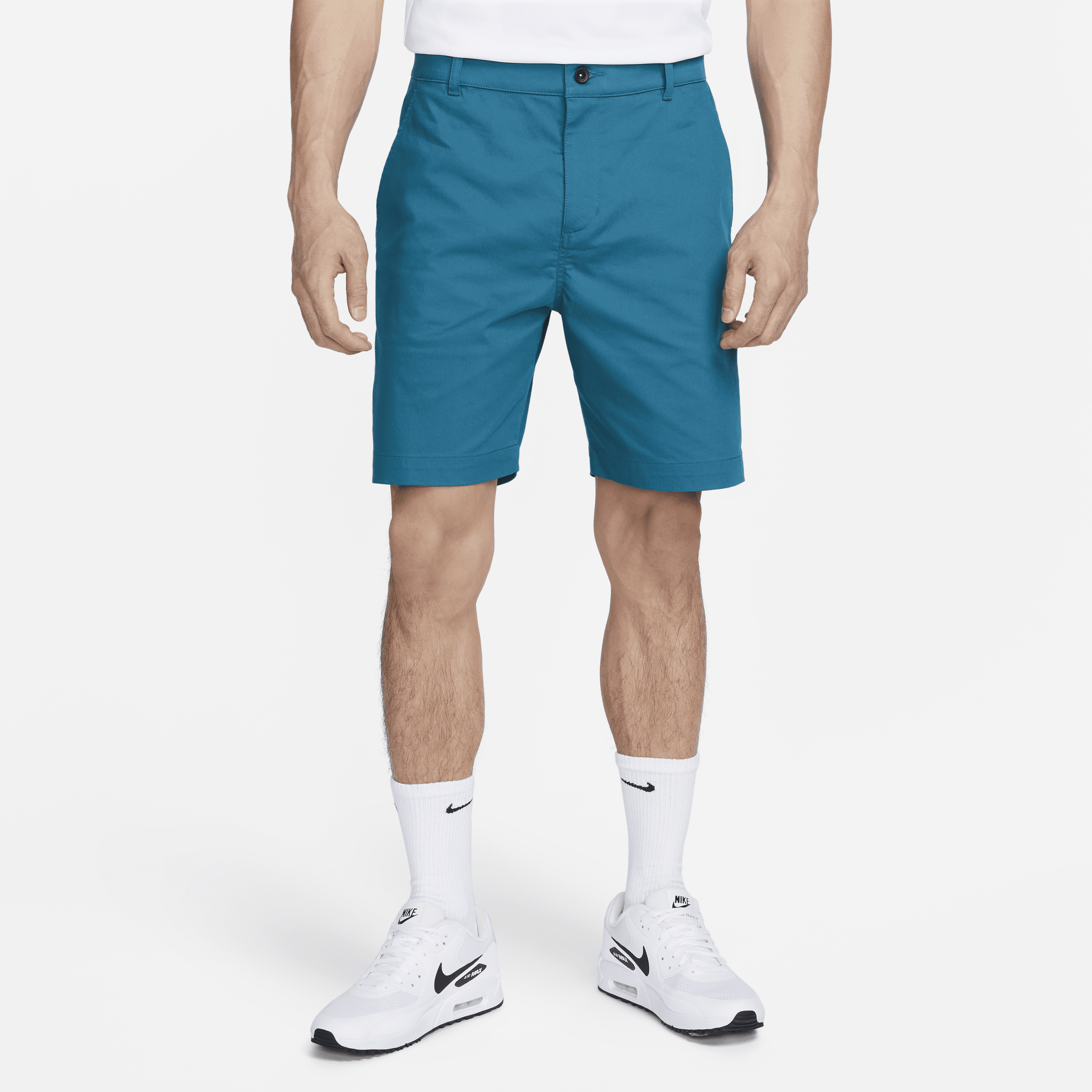 Nike Men's Dri-fit Uv 9" Golf Chino Shorts In Green