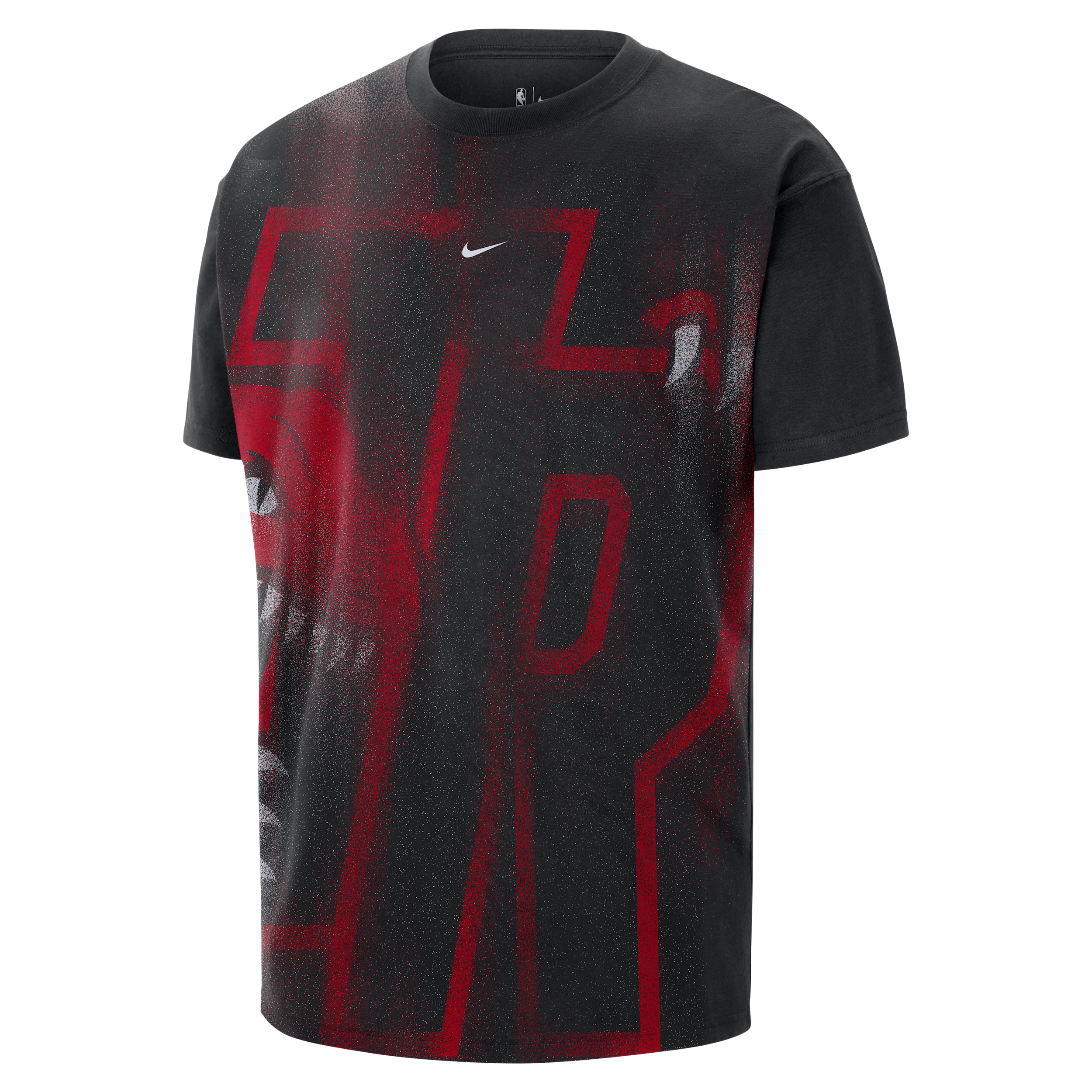 Nike Adult Toronto Raptors Worn With Obsession Standard Issue Icon T-Shirt, Men's, Medium, Black