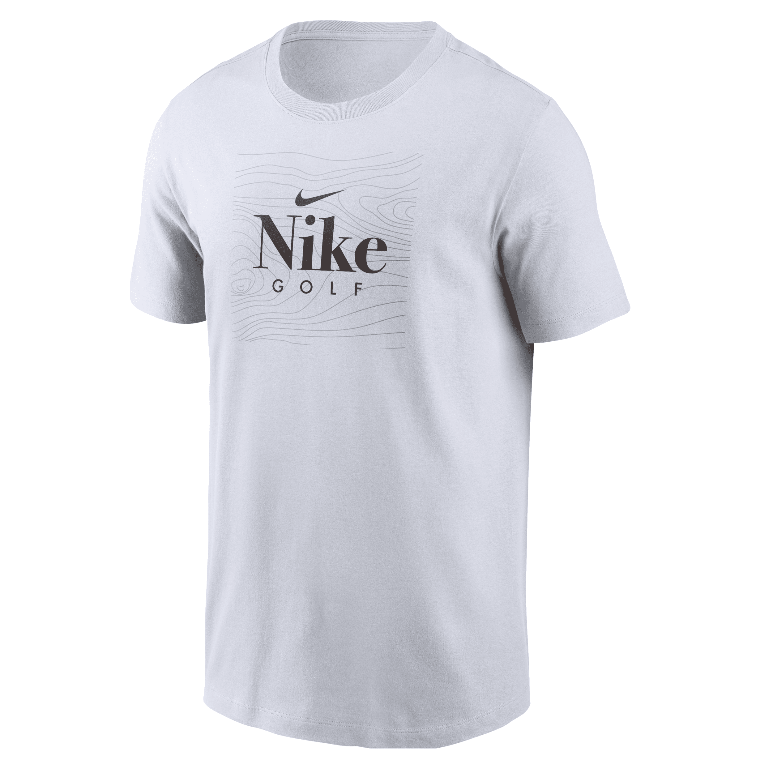 Shop Nike Men's Golf T-shirt In White