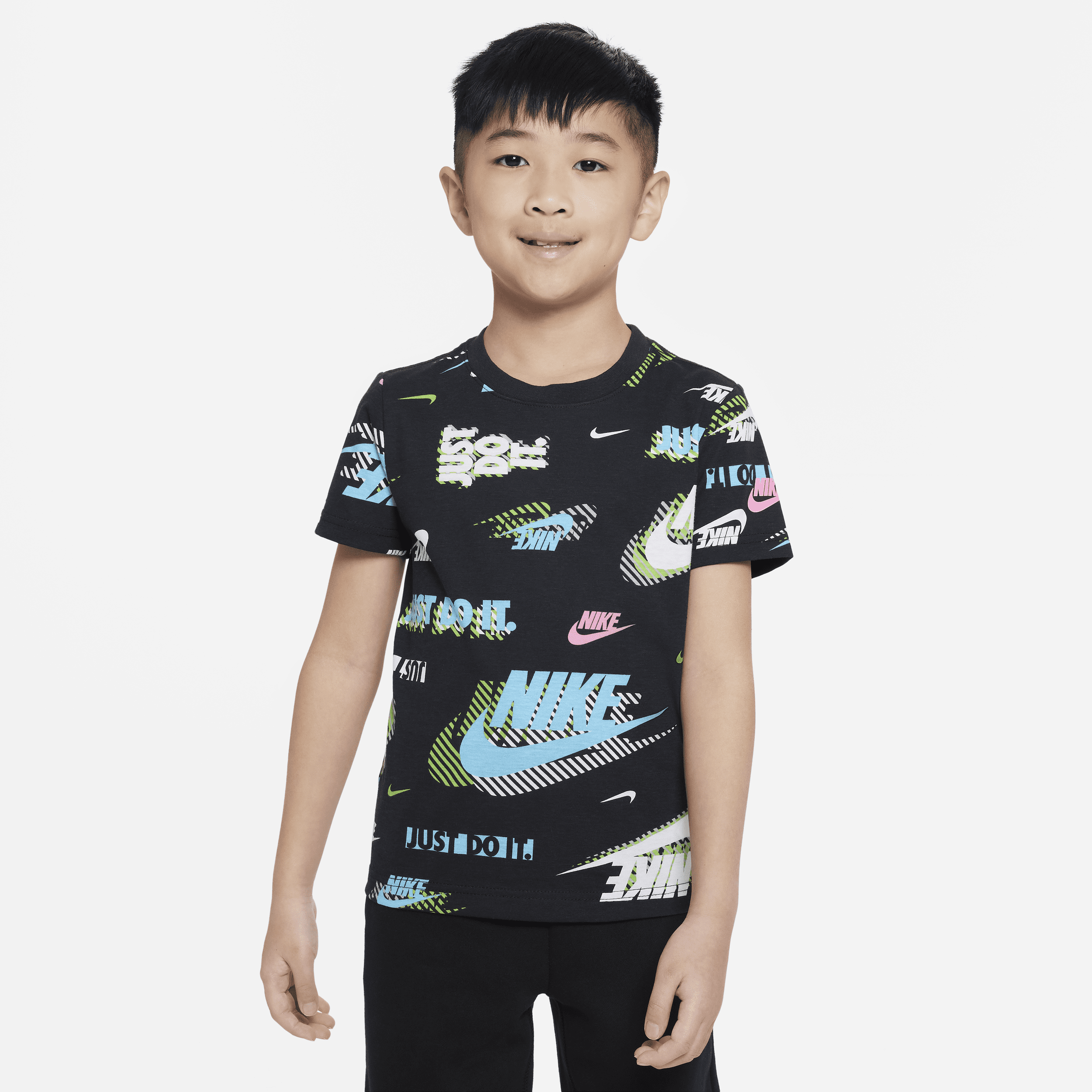 NIKE ACTIVE PACK PRINTED TEE LITTLE KIDS' T-SHIRT,1012617902