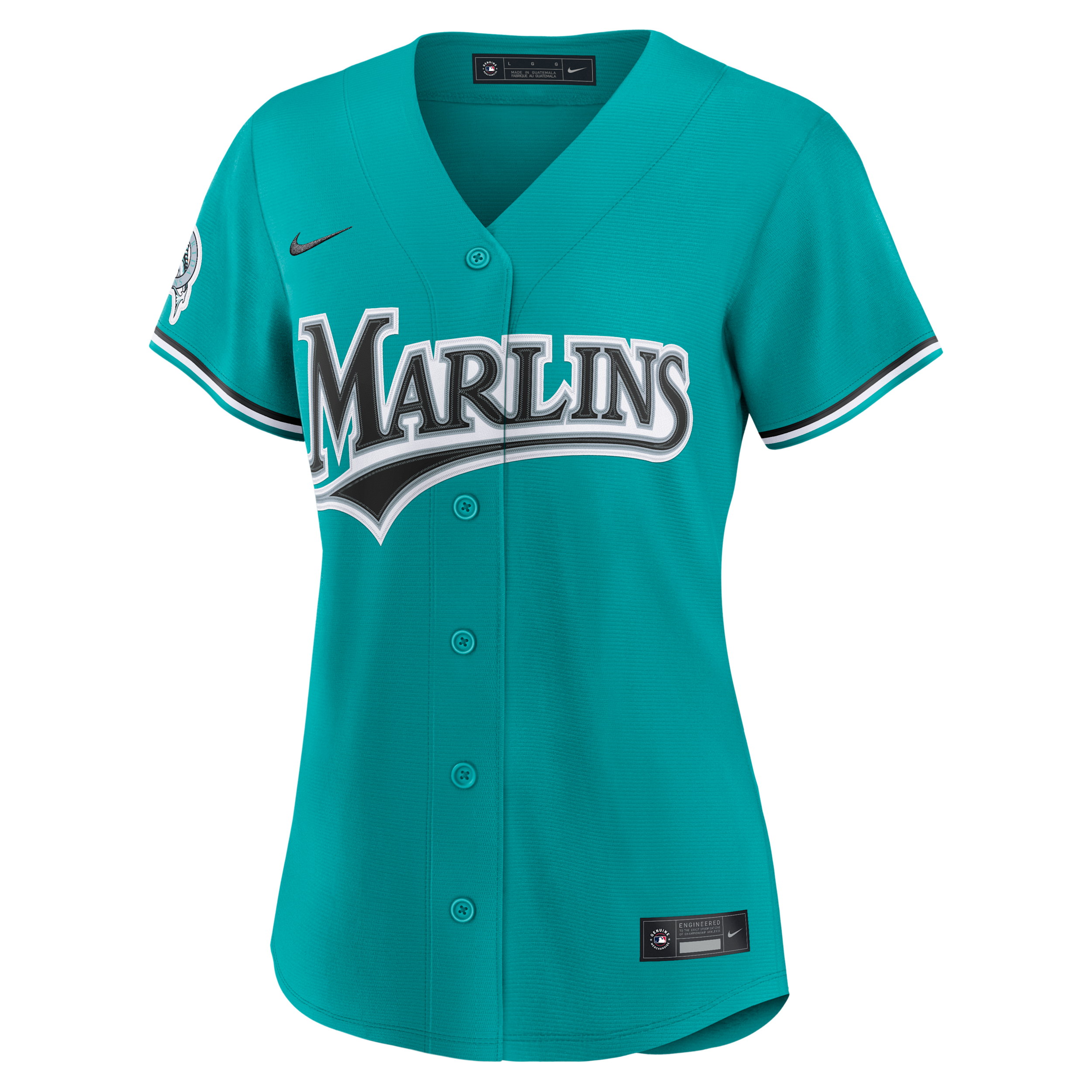 Miami Marlins Nike Women's MLB Stadium Jersey in Blue | RW260IREMQM-43L