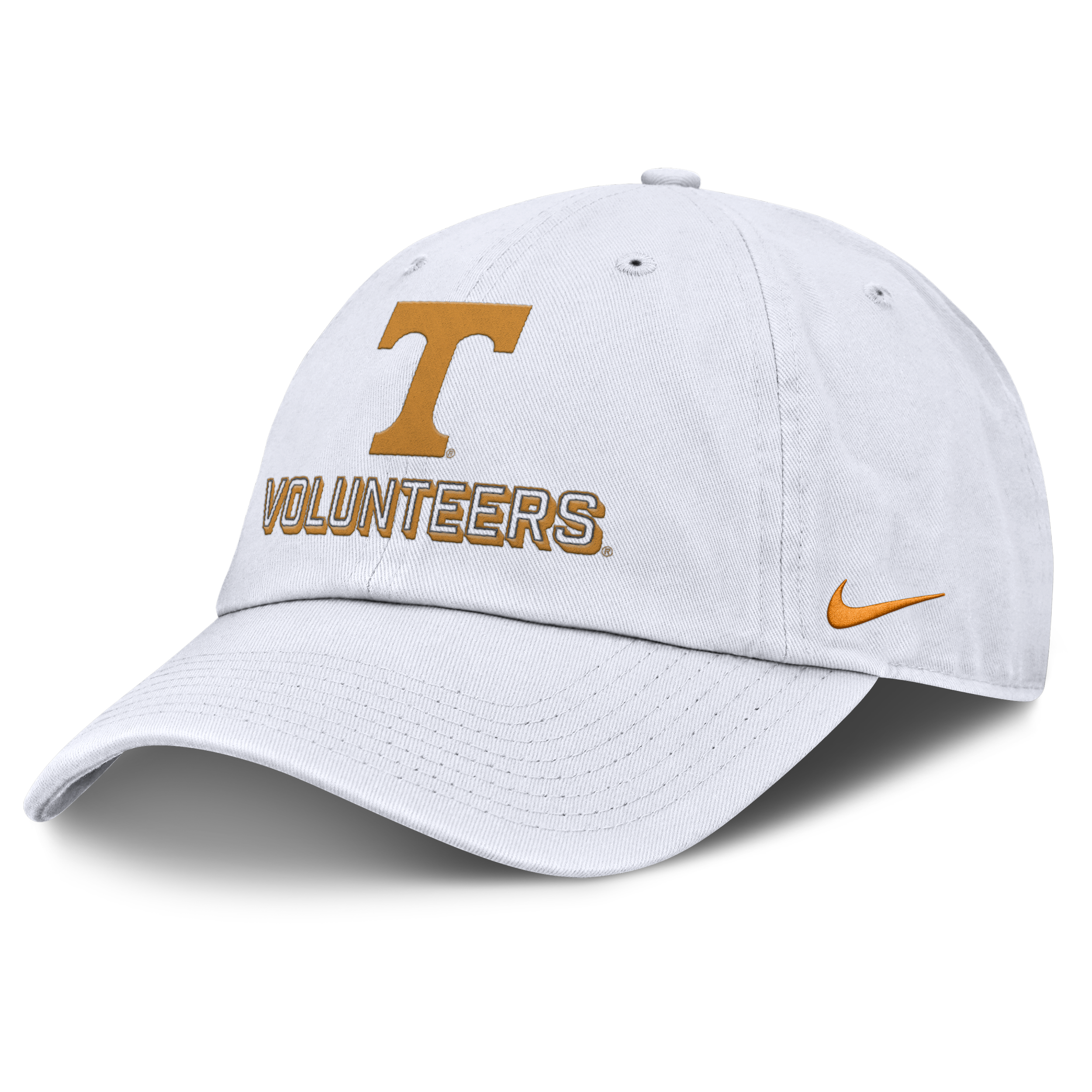 Nike Men's White Tennessee Volunteers 2025 On-field Club Adjustable Hat In White