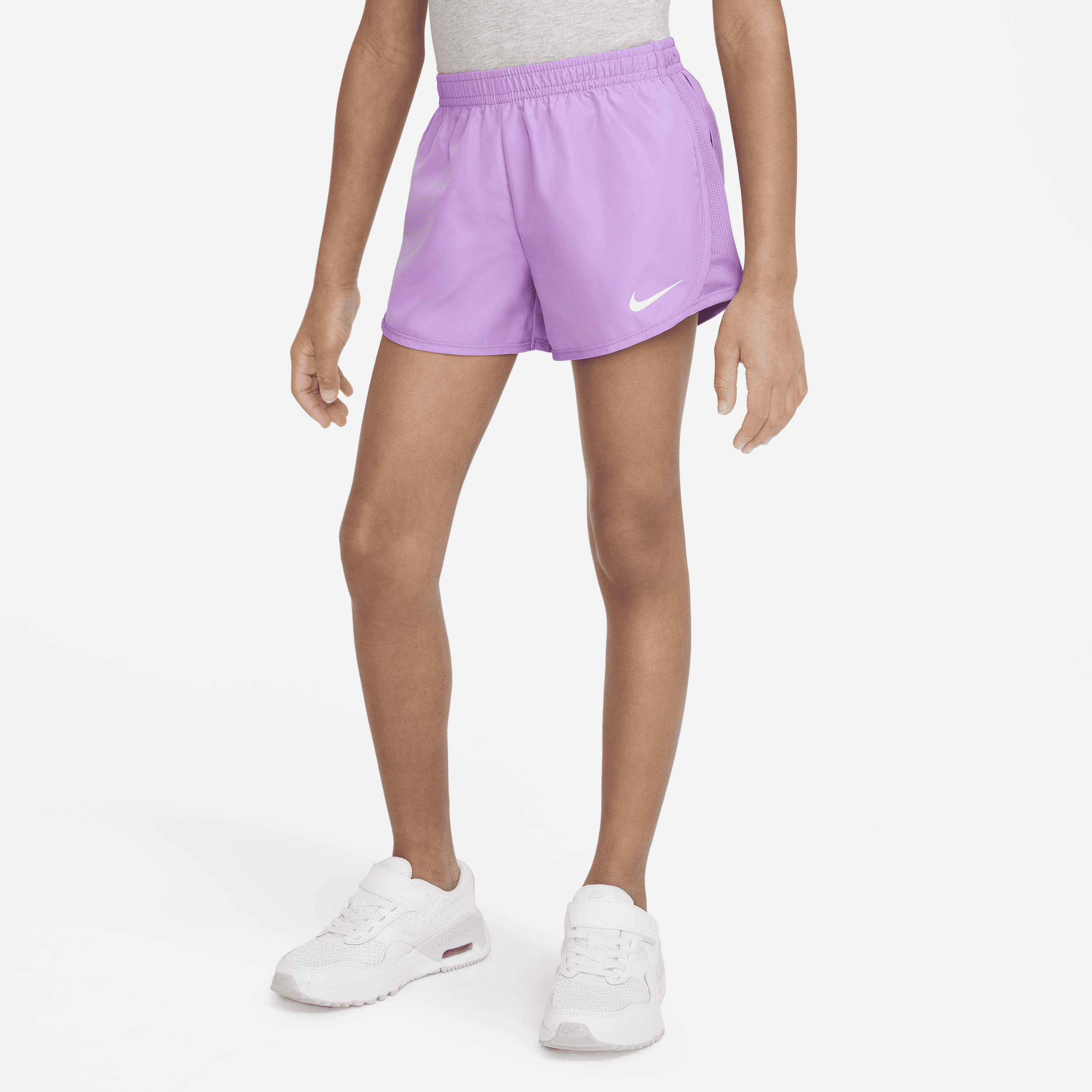 Nike Dri-fit Tempo Little Kids' Shorts In Purple