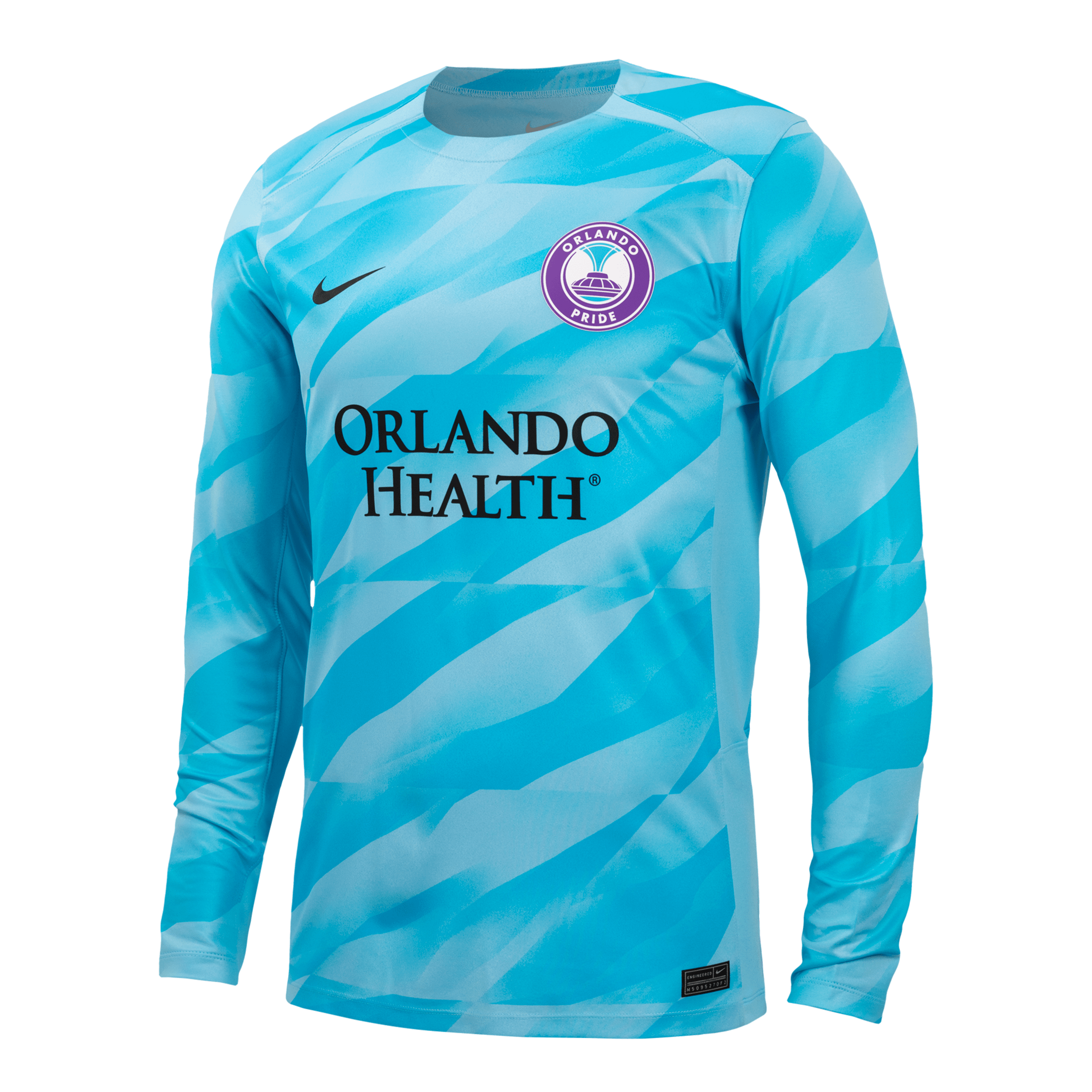 Nike Orlando Pride 2024 Goalkeeper  Unisex Nwsl Long-sleeve Replica Jersey In Blue