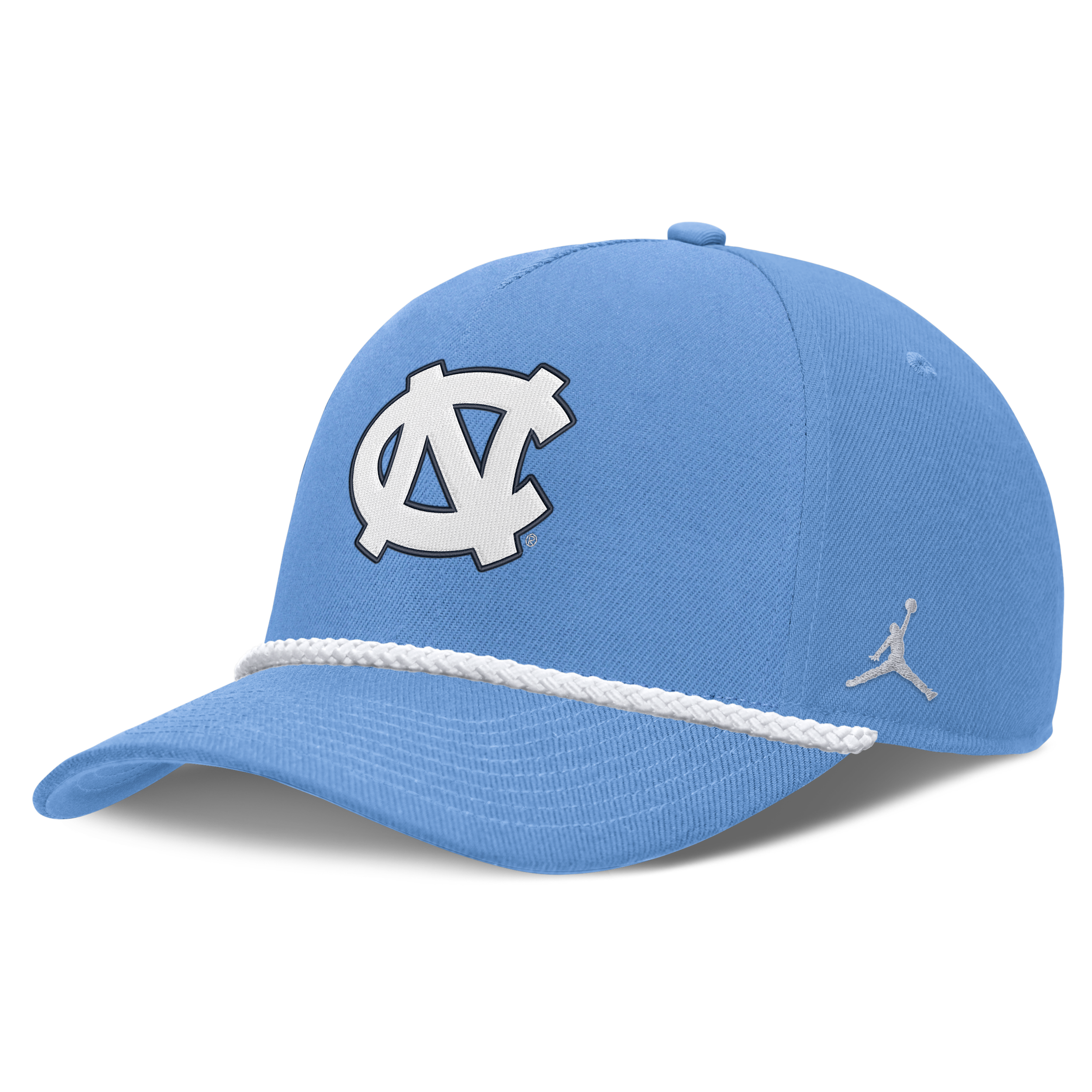Jordan Men's and Women's Carolina Blue North Carolina Tar Heels Rope Rise Adjustable Hat - Light Blue
