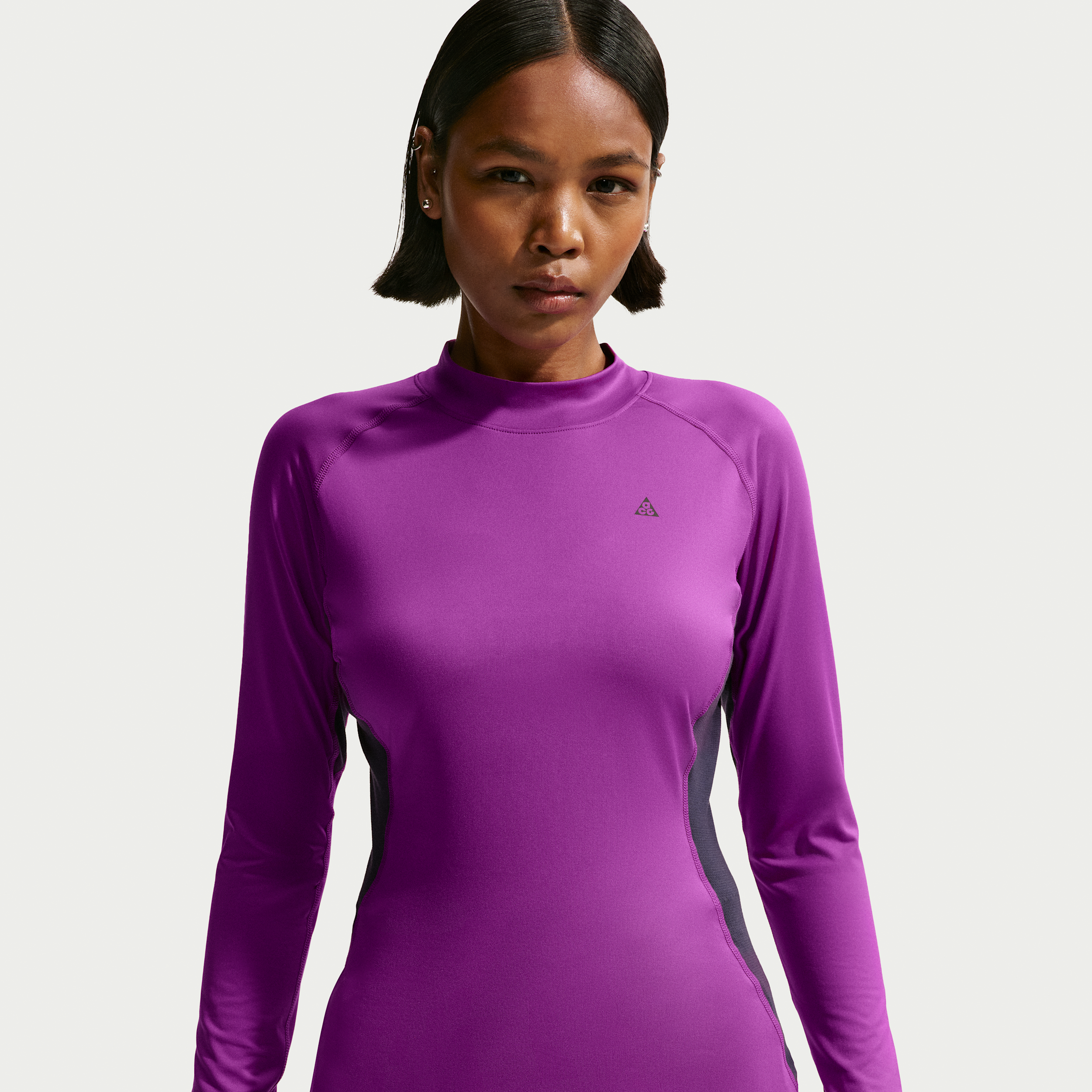 Women's Nike ACG Wildsee Base Layer Long-Sleeve Top in Purple | IO0229-505