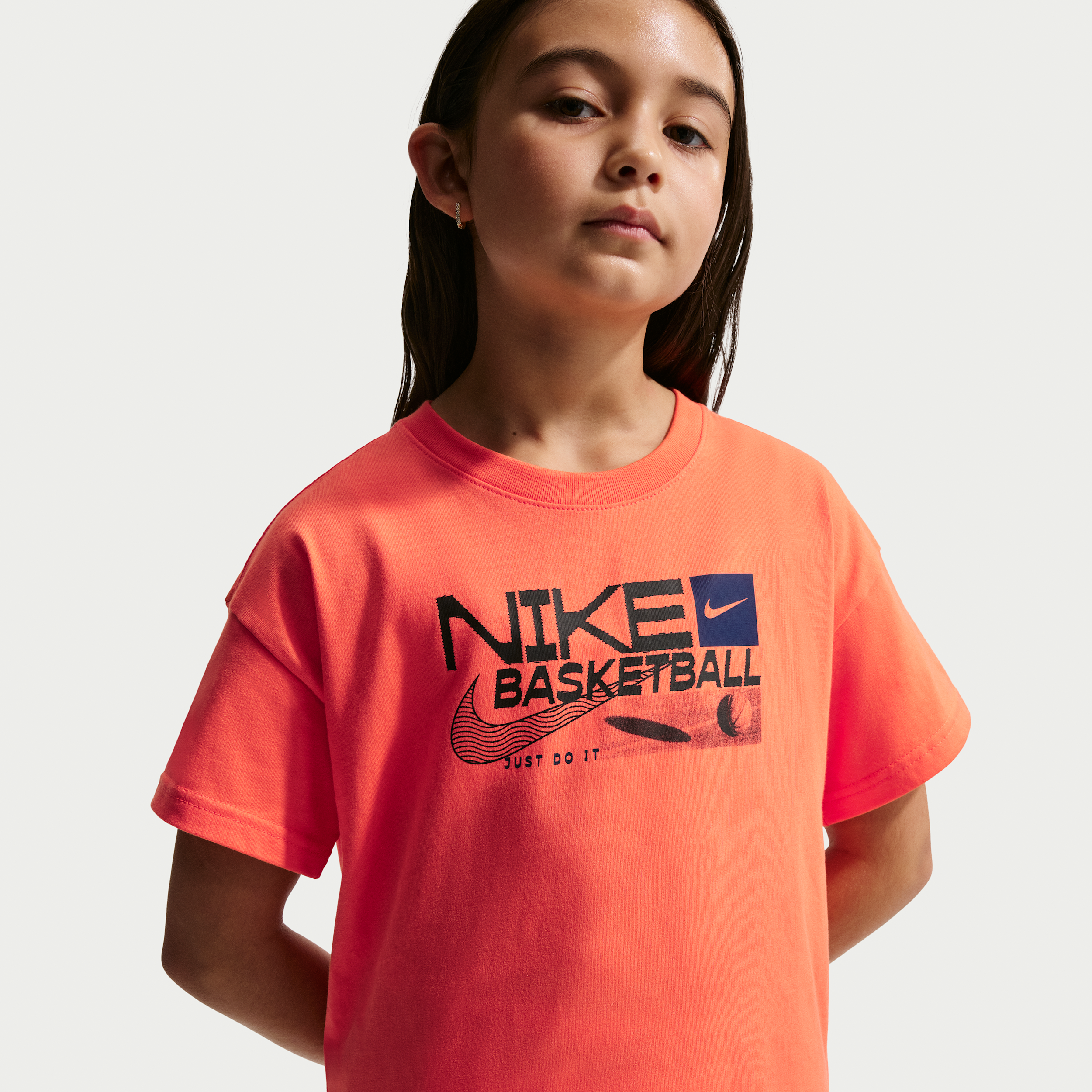 Nike Sportswear Kids' T-Shirt in Orange | II0637-842