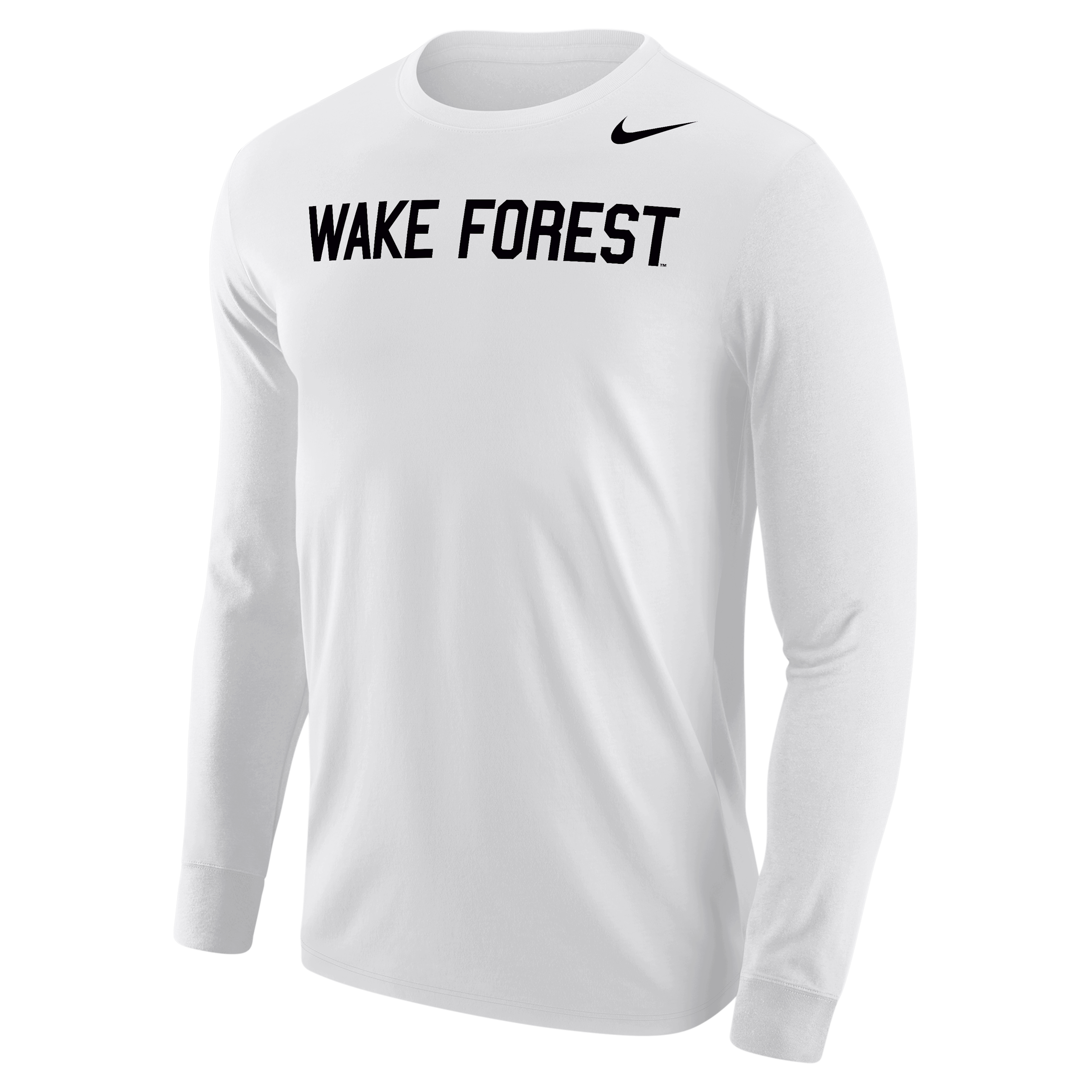 Wake Forest Demon Deacons Nike Men's Football Long-Sleeve T-Shirt in White | M12333P397WKFU-WHT