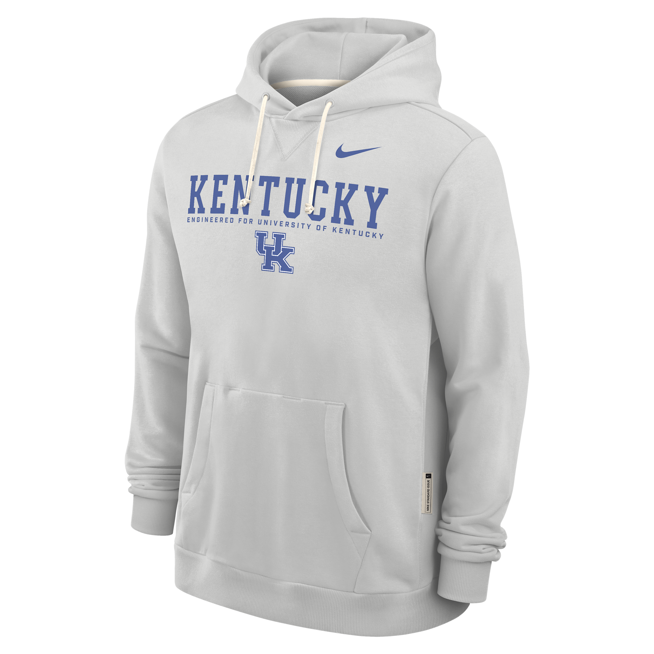 Nike Gray Kentucky Wildcats 2025 Sideline Standard Issue Dri-fit Hoodie In Gray