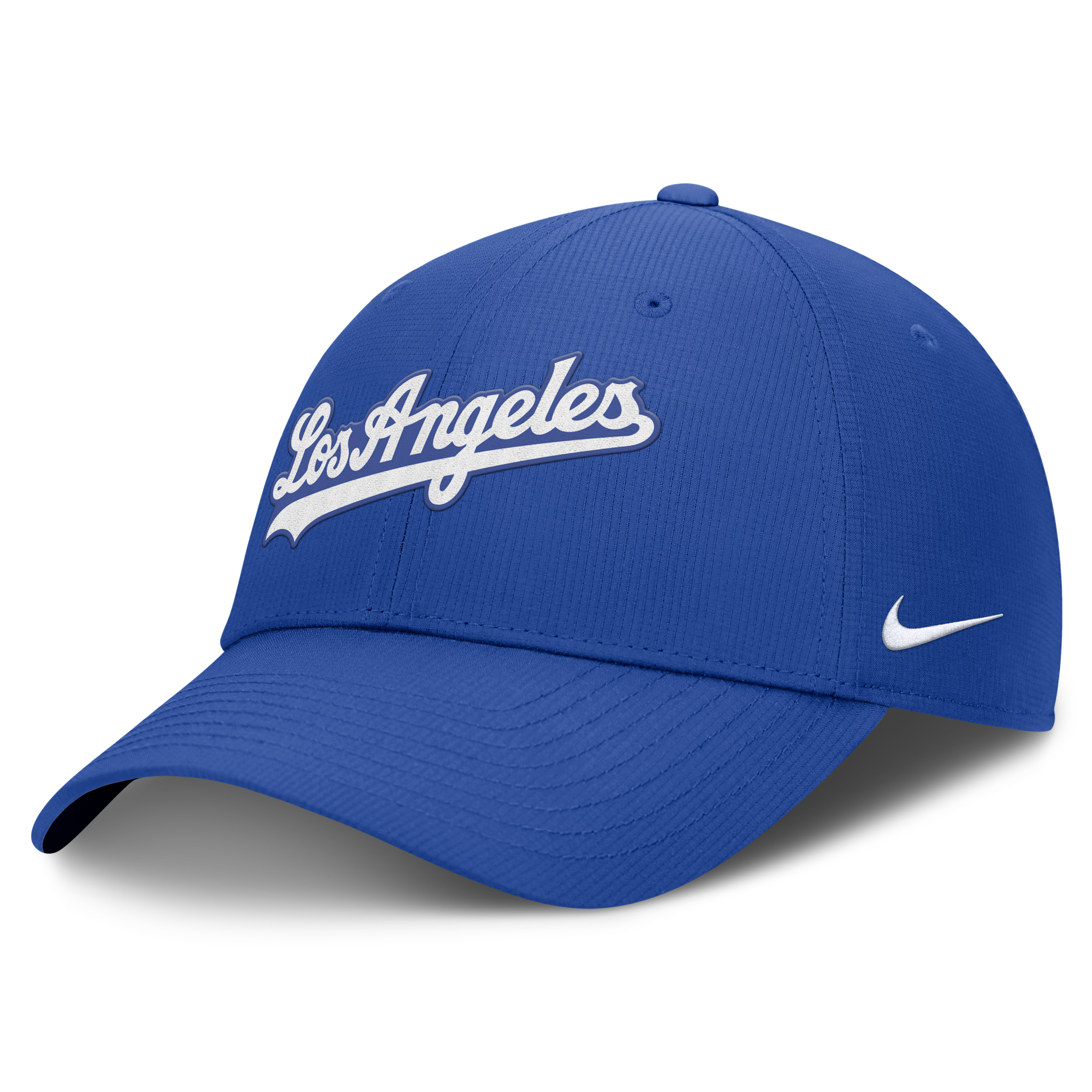 Los Angeles Dodgers Club Alt Logo Nike Men's MLB Adjustable Hat in Blue | NX024EVLD-1U3