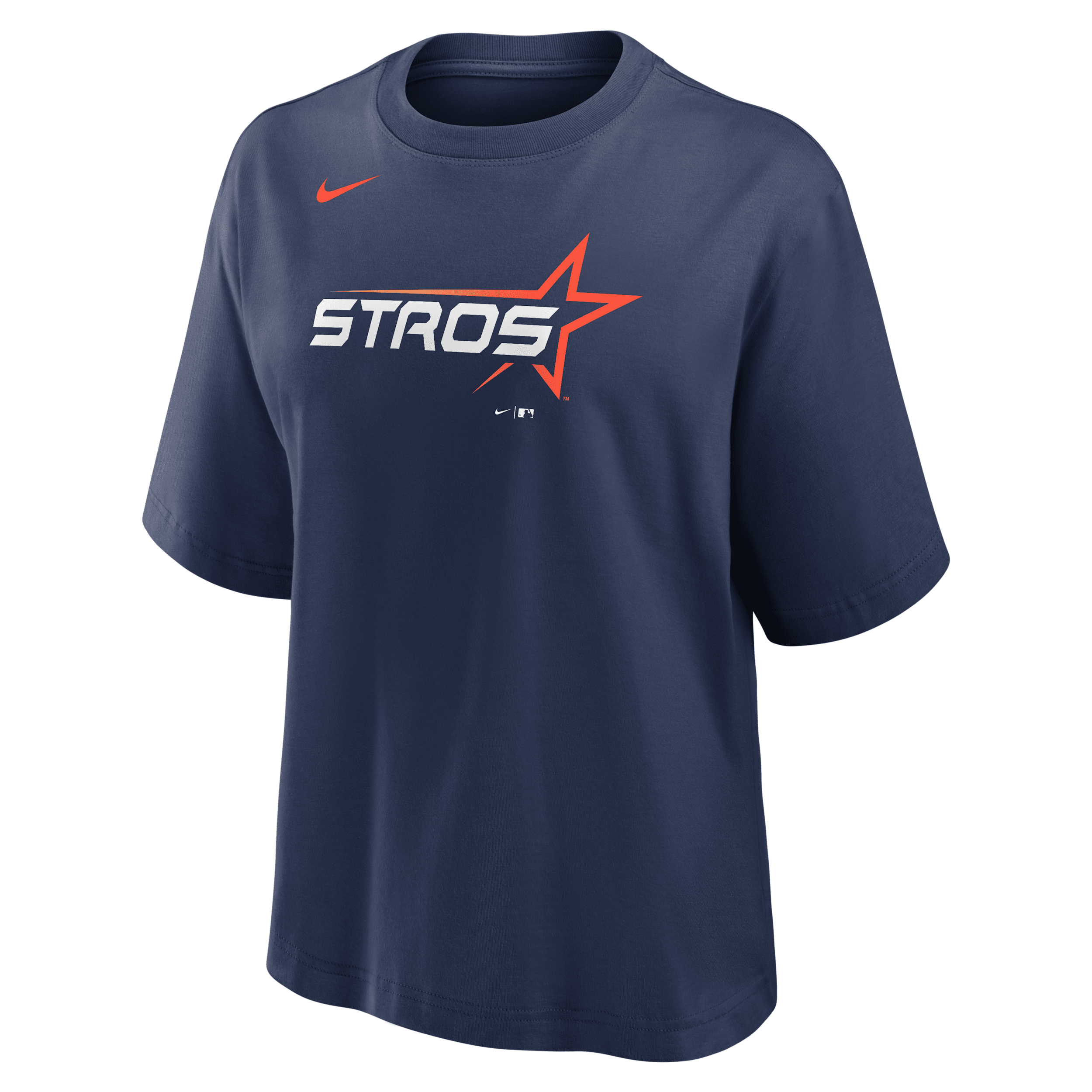Nike Houston Astros City Connect Boxy  Women's Mlb T-shirt In Blue