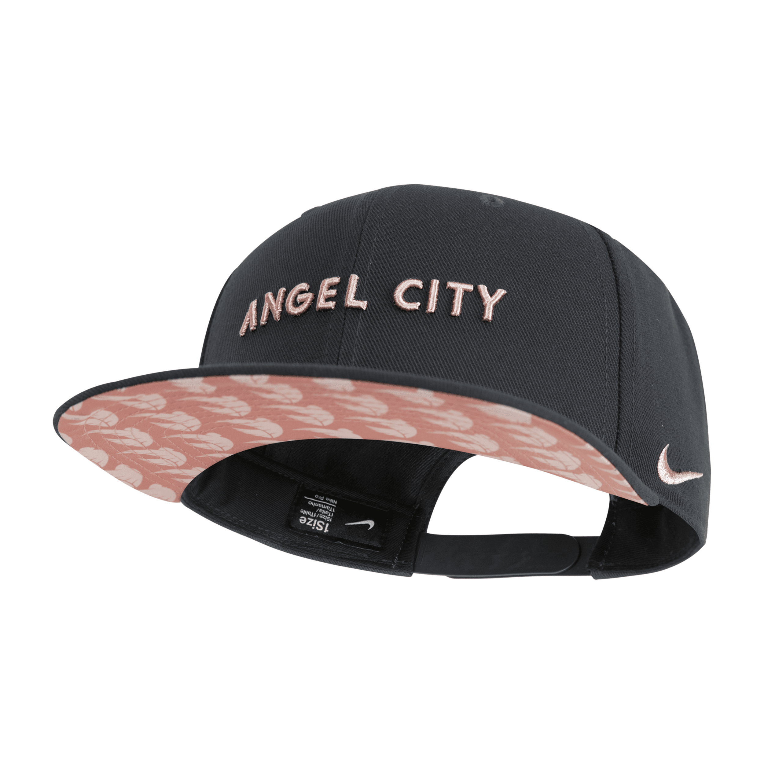 Nike Angel City Fc  Unisex Soccer Hat In Black