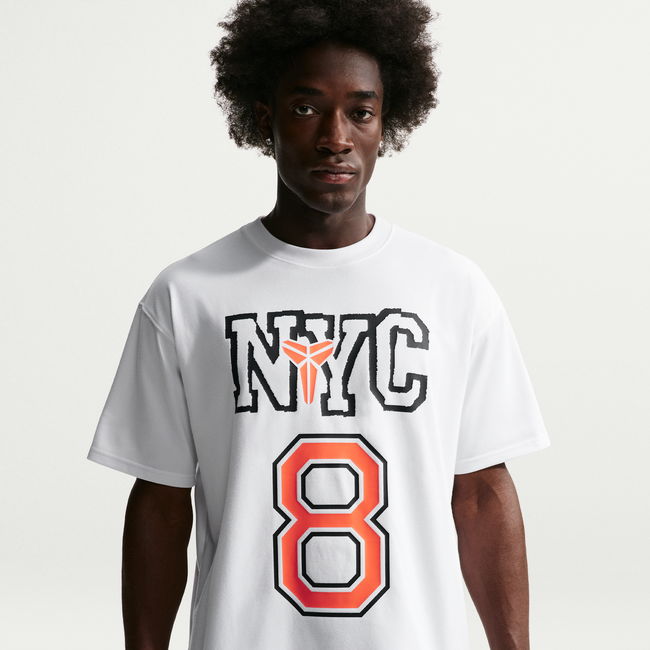 Kobe Nike Men's Dri-FIT Basketball T-Shirt in White | IV5110-100
