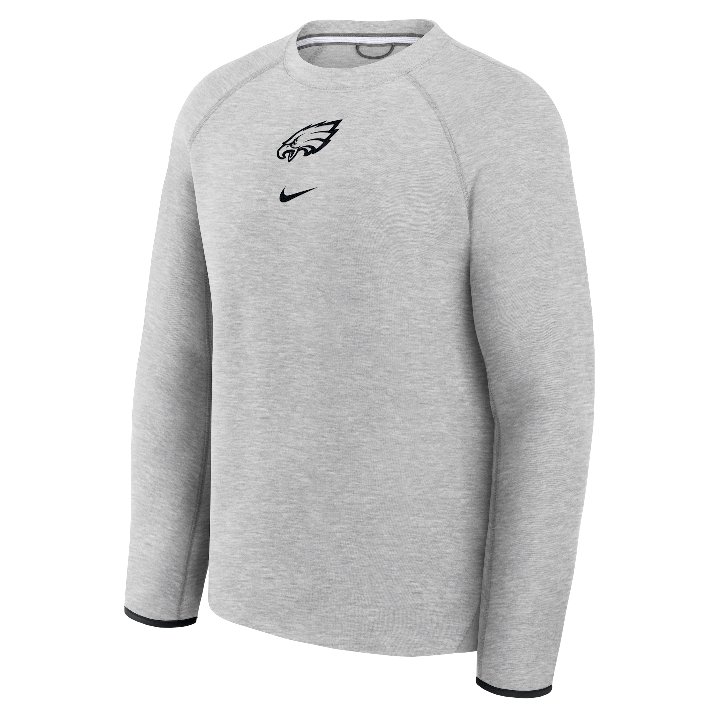 Philadelphia Eagles Tech Fleece Nike Men's NFL Pullover Crew in Grey | 05L6086N86-KH0
