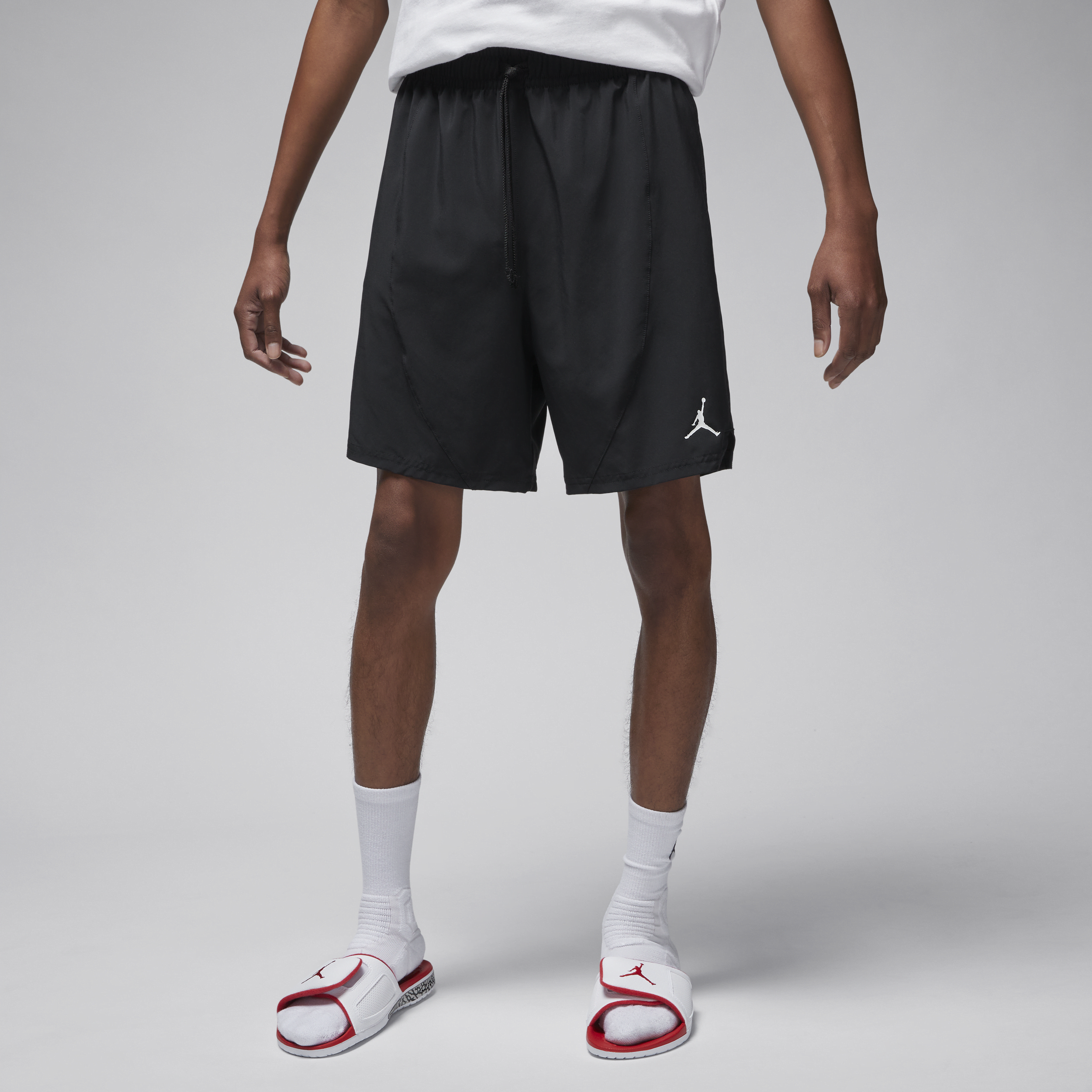 Jordan Men's Sport Woven Shorts In Black/white | ModeSens