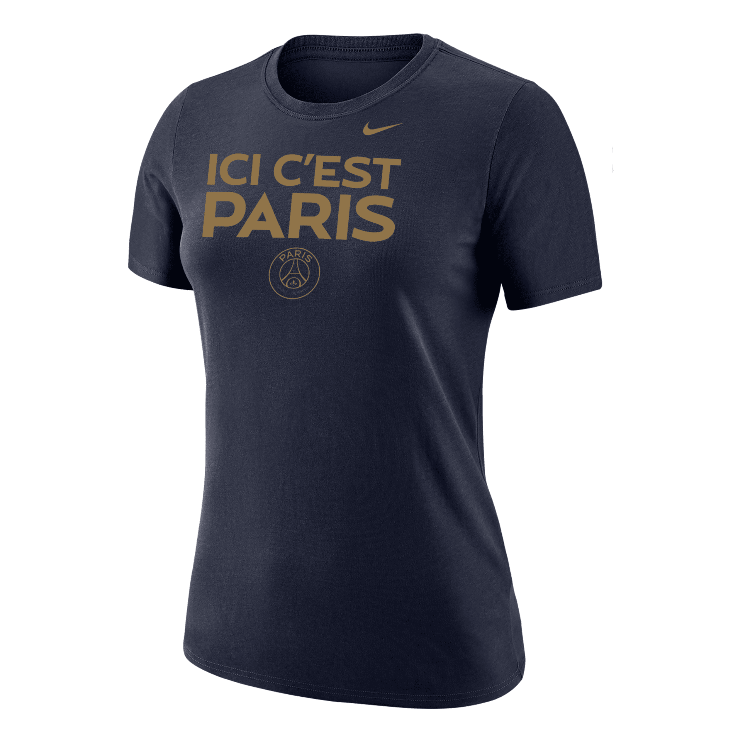 Nike Paris Saint-germain  Women's Soccer T-shirt In Blue