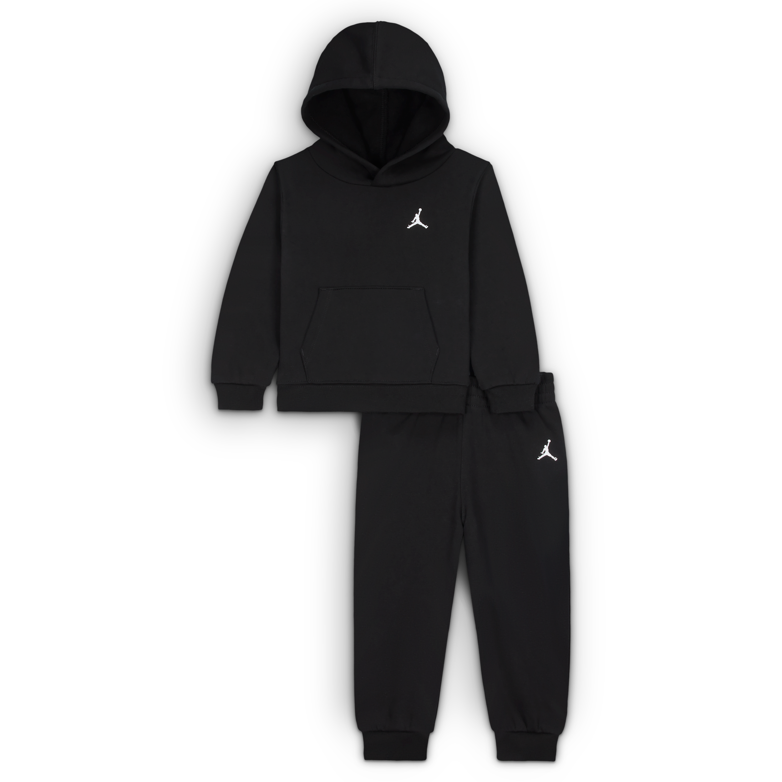 Jordan Toddler Boys Brooklyn Fleece Pullover Set In Black