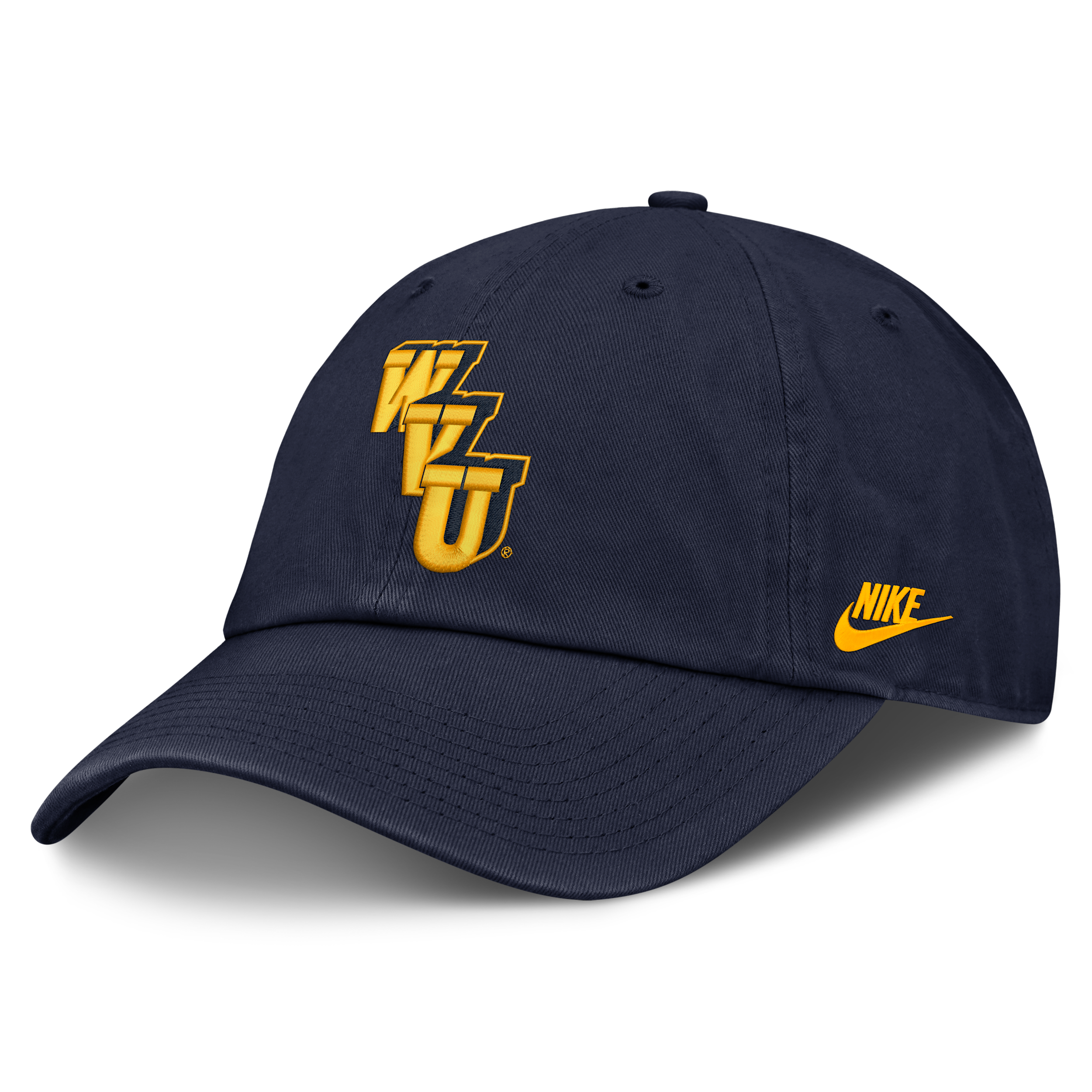 Nike Men's and Women's Navy West Virginia Mountaineers Legacy Letter Club Adjustable Hat - Navy