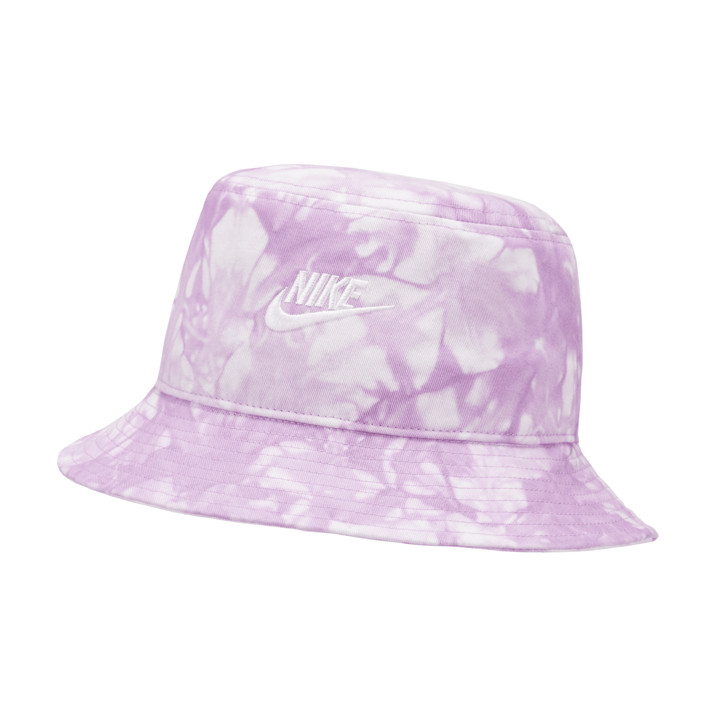Nike Unisex Apex Tie Dye Bucket Hat In Purple