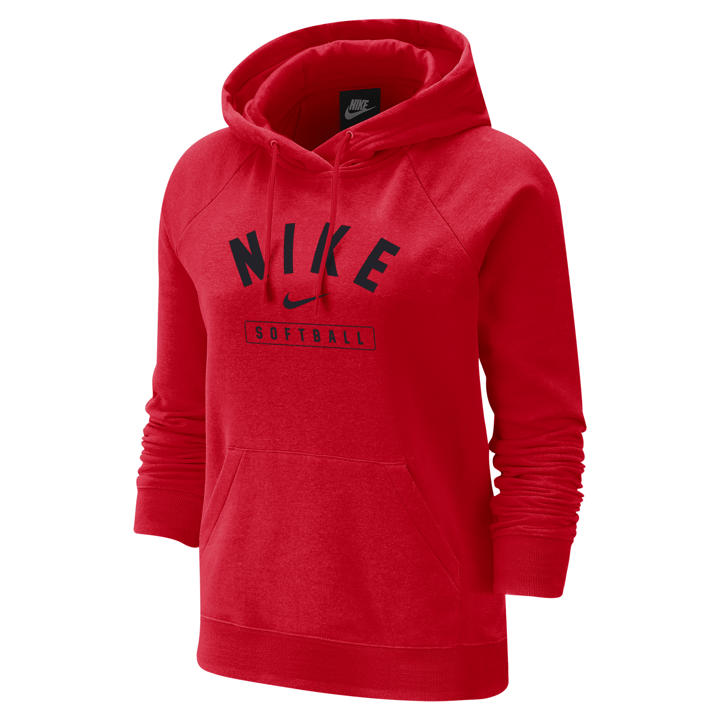 Nike Women's Softball Pullover Hoodie In Red