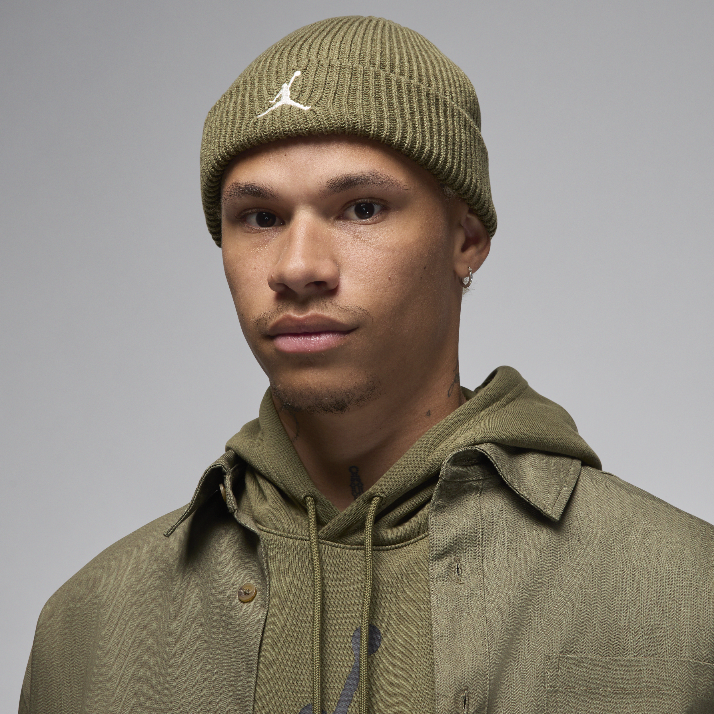 Jordan Terra Beanie In Green