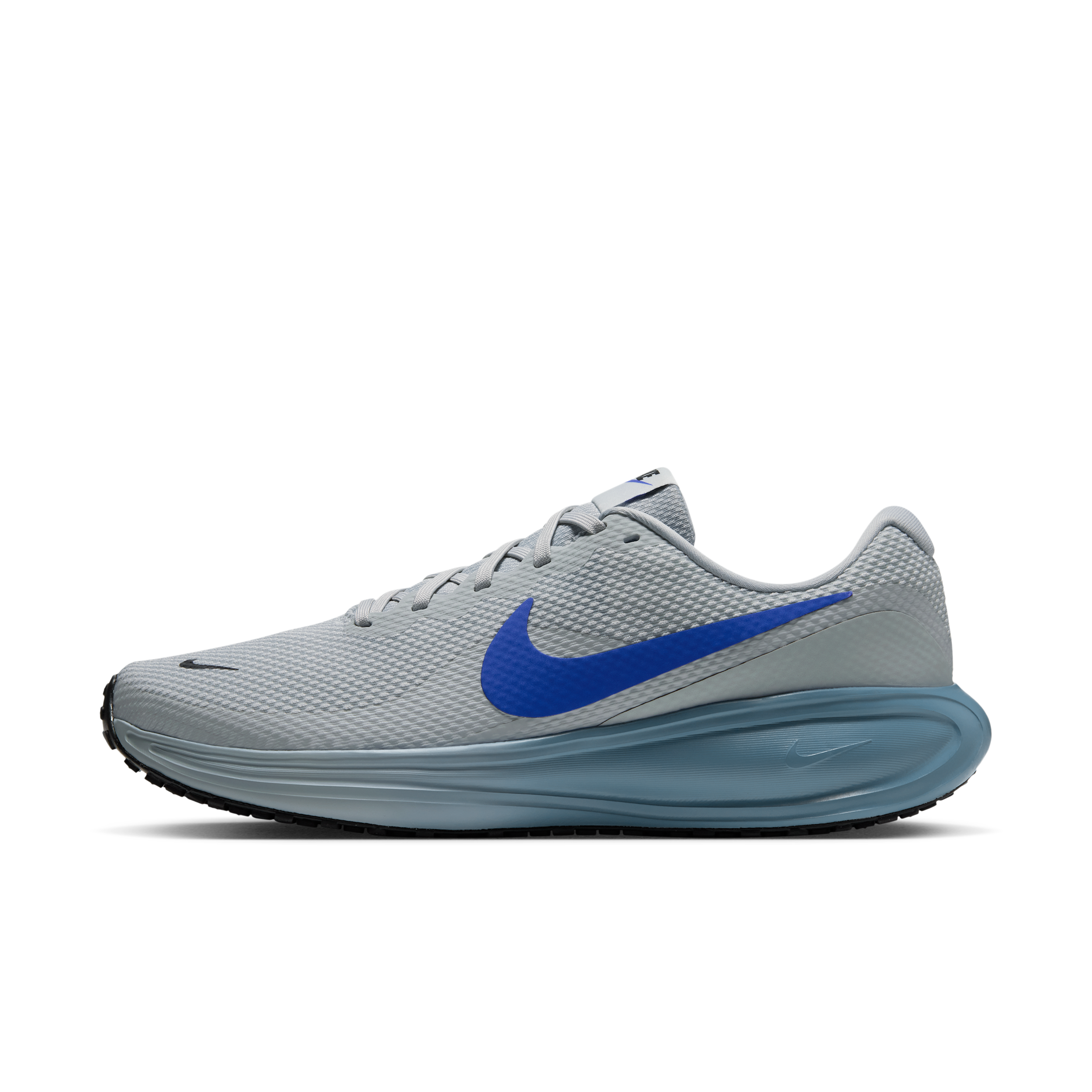 Nike Men's Revolution 8 Road Running Shoes (Wide) in Grey | HQ1996-014