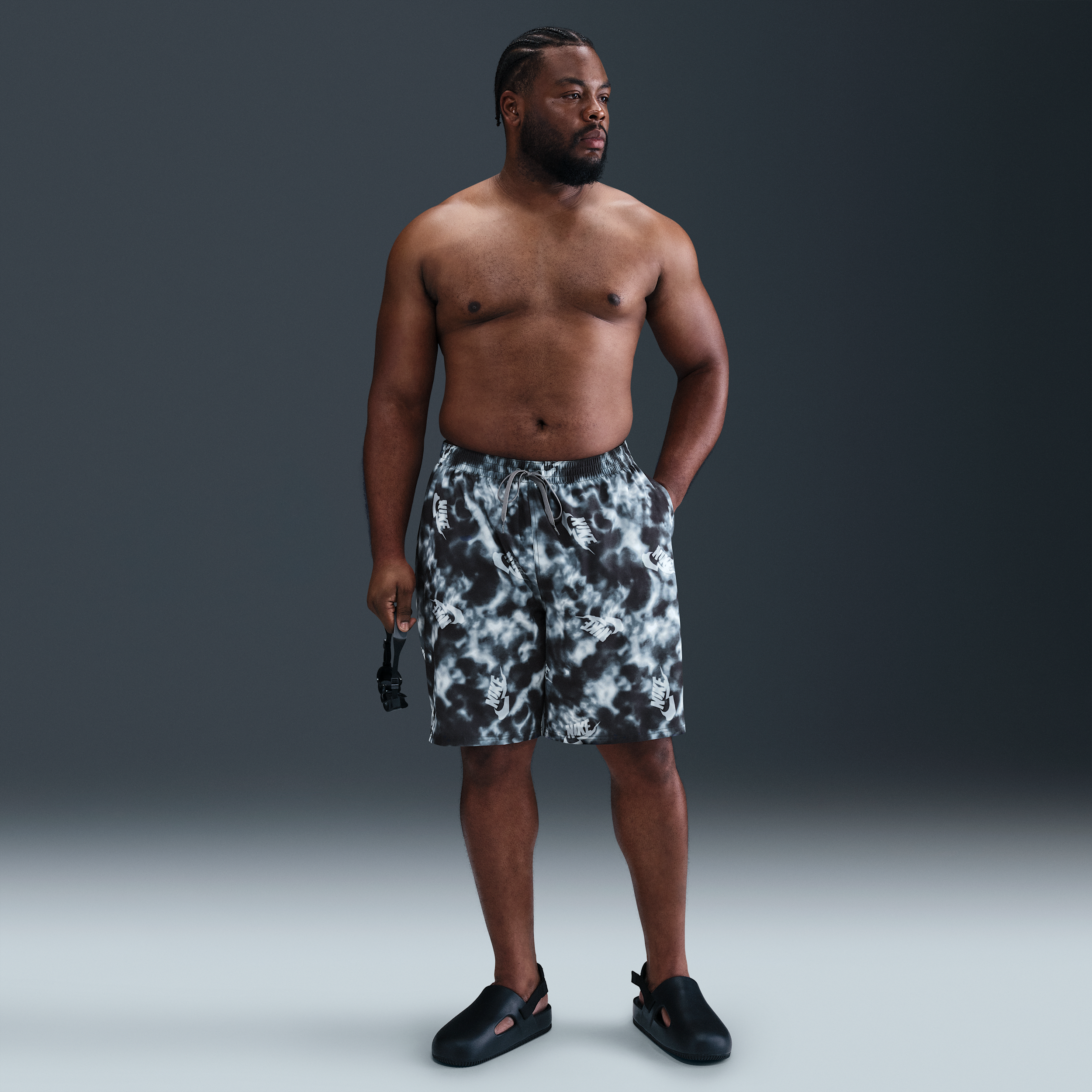 Nike Men's Swim Breaker 9" Fully Lined Volley Shorts (extended Sizing)