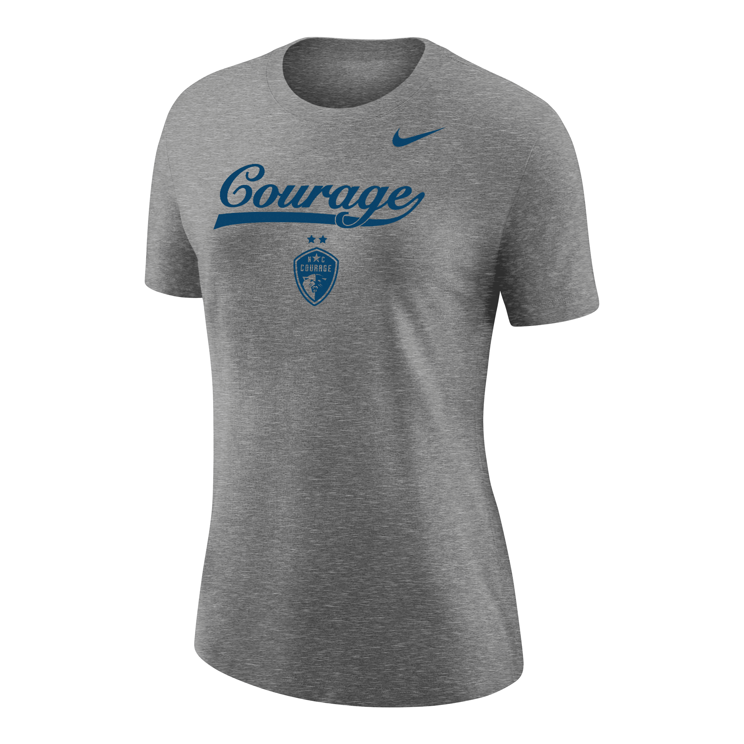Nike North Carolina Courage  Women's Soccer Varsity T-shirt In Grey