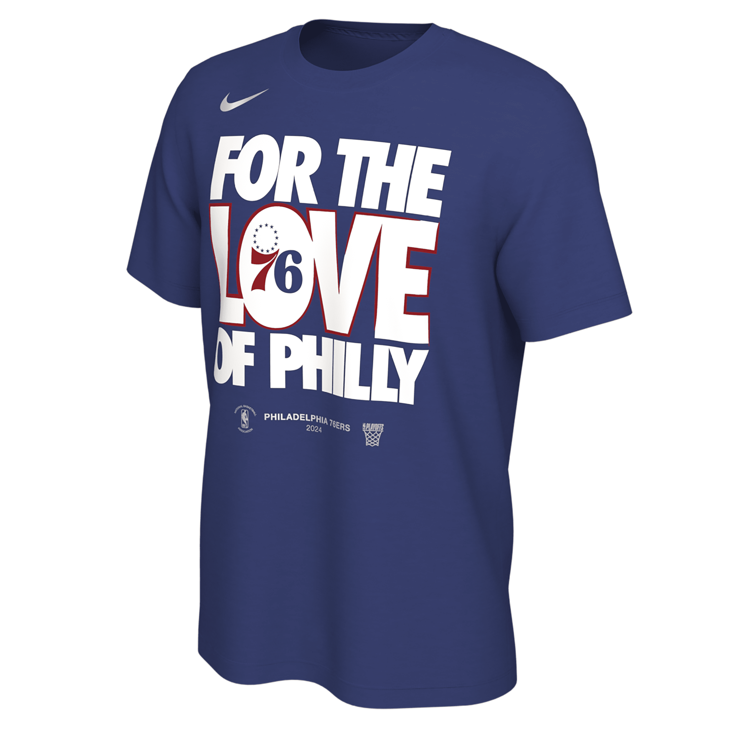 Nike Philadelphia 76ers  Men's Nba T-shirt In Blue