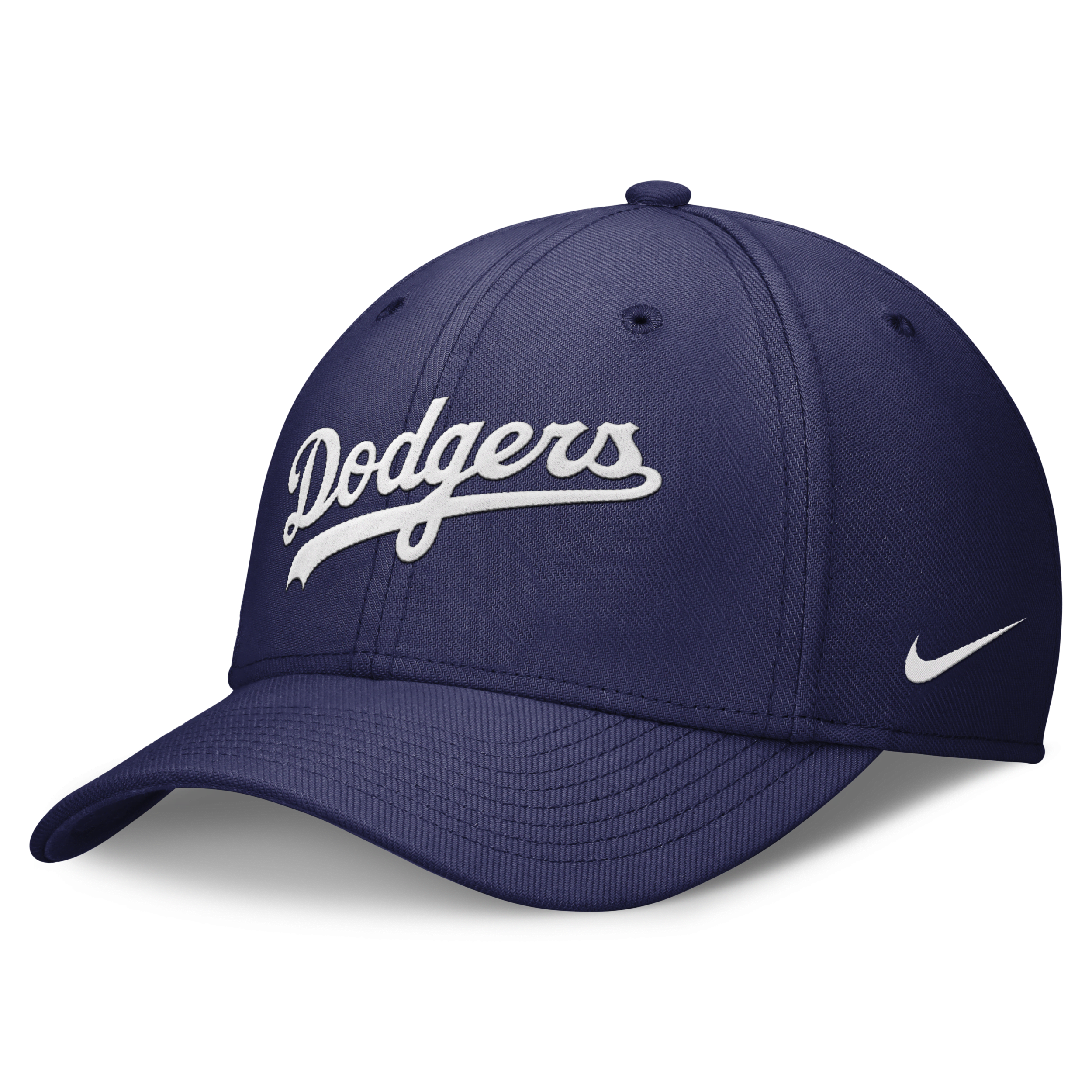 Nike Los Angeles Dodgers Primetime Swoosh  Men's Dri-fit Mlb Hat In Blue