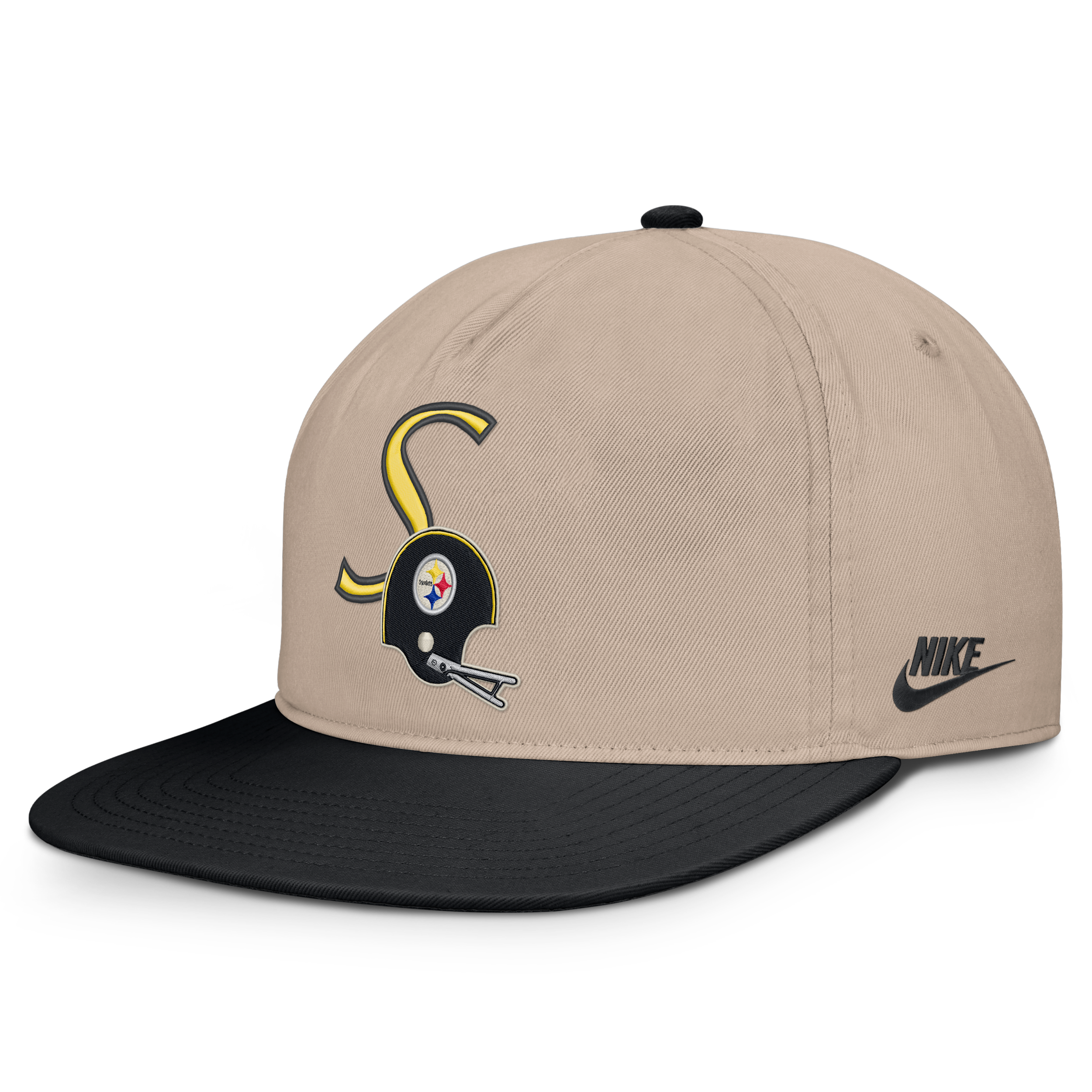 Pittsburgh Steelers Rewind Pro Nike Men's NFL Adjustable Hat in Brown | NF570J2R7LV-SF5